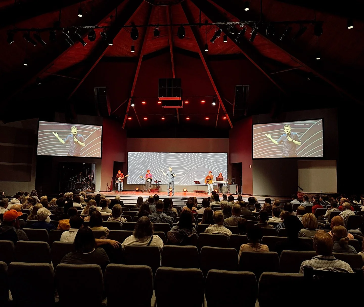@legacy_christian Overland Park upgrade for their auditorium and lobby is complete! Always proud to partner on projects with the Legacy team.