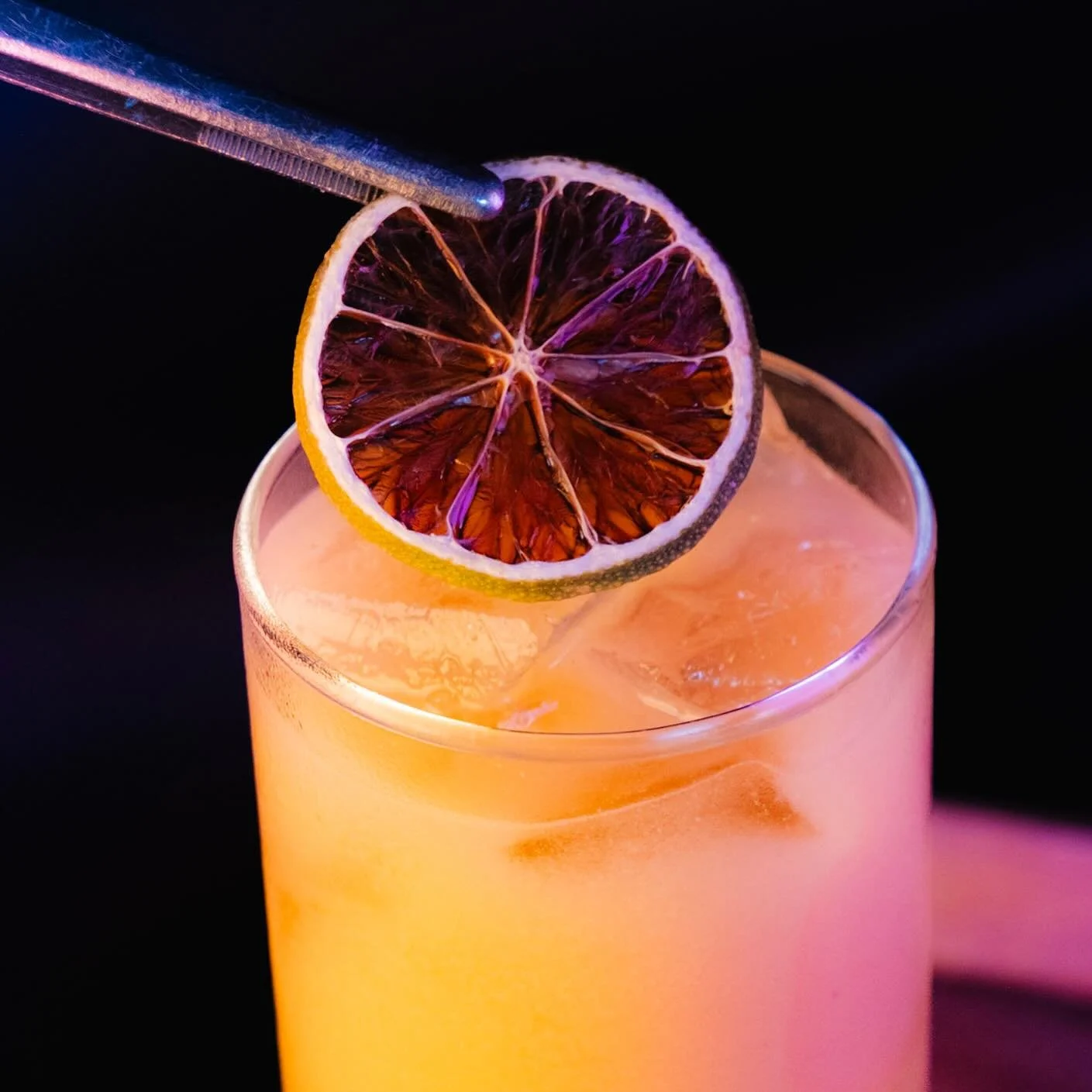 Palm &amp; Peak

&bull;A sun-warmed orchard meets Caribbean spice &mdash; nutty, bright, and decadently smooth&bull;

Appleton Signature Reserve Jamaican Rum | EOD Barrel-Rested Rum | Pistachio &amp; Nanche Orgeat | Lime | Chocolate &amp; Cardamom Bi