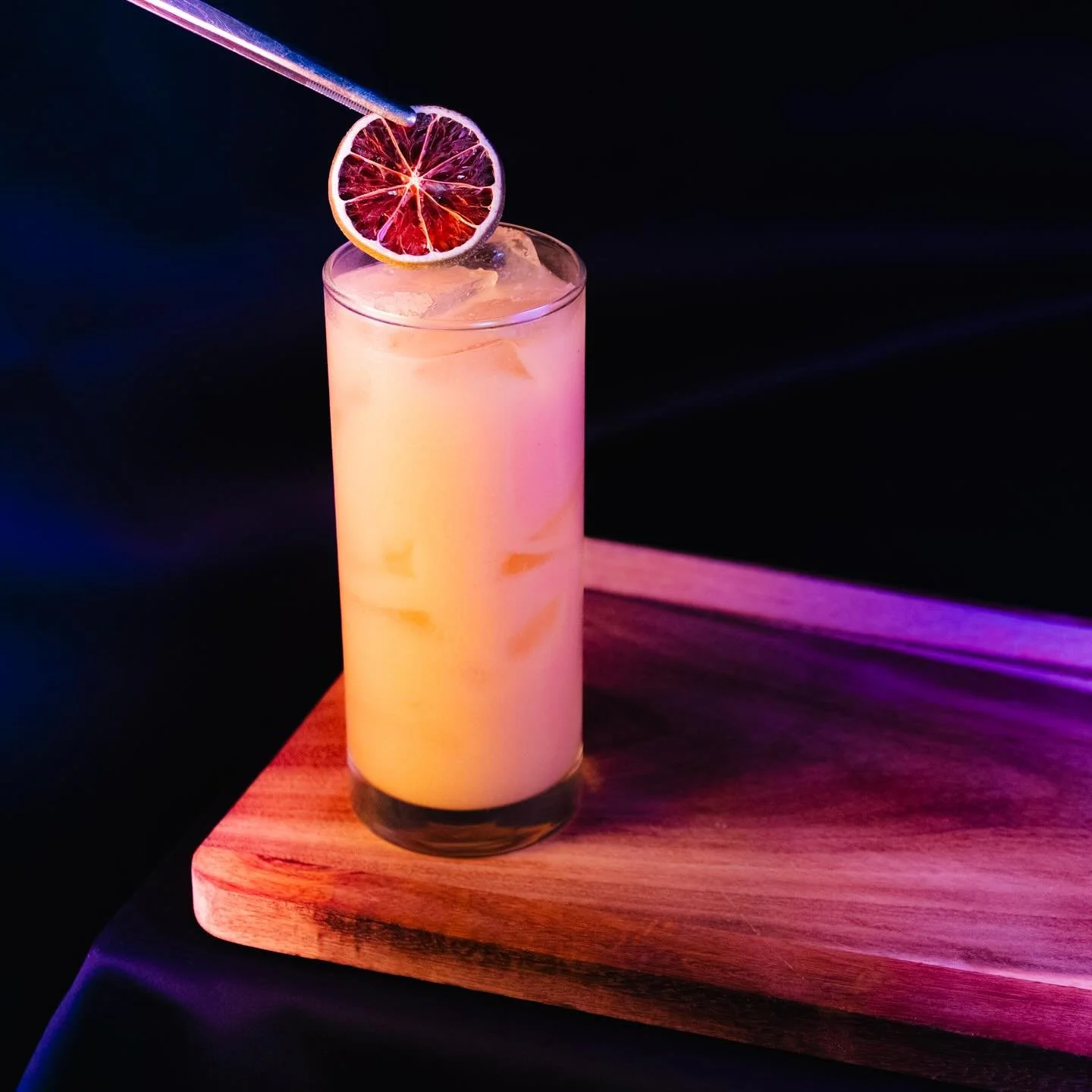 Palm &amp; Peak

&bull;A sun-warmed orchard meets Caribbean spice &mdash; nutty, bright, and decadently smooth&bull;

Appleton Signature Reserve Jamaican Rum | EOD Barrel-Rested Rum | Pistachio &amp; Nanche Orgeat | Lime | Chocolate &amp; Cardamom Bi