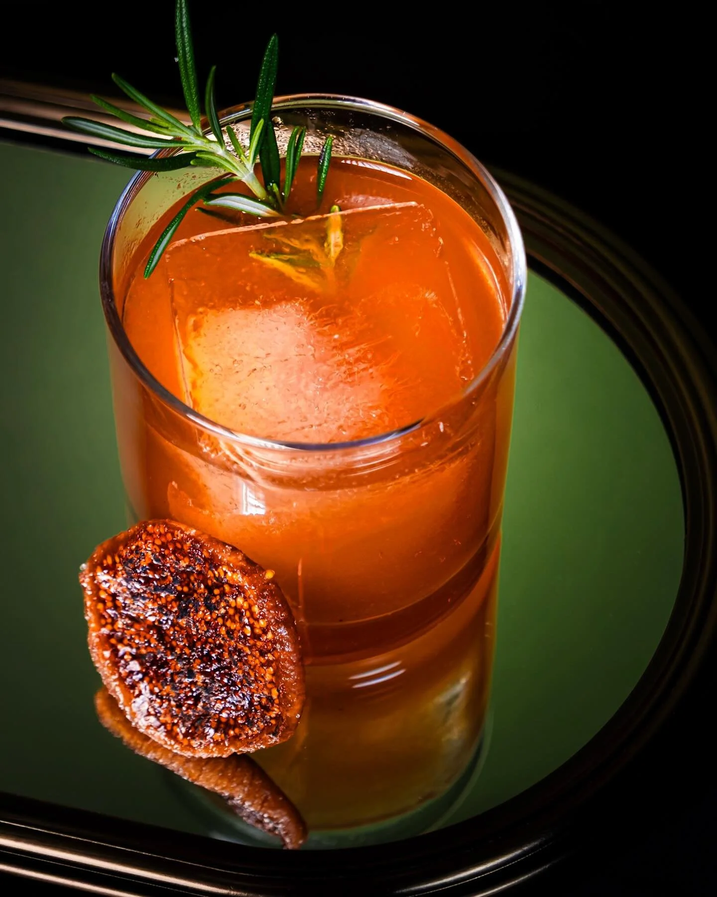 It&rsquo;s Valentine&rsquo;s Day Week and we&rsquo;re in the mood for love and a fig, honey, rosemary Old Fashioned over a big cube. 

📸 @billylogancreative 

#downtownILM #wilmingtonNC #tastewilmington #FlorianaILM wilmingtoneats