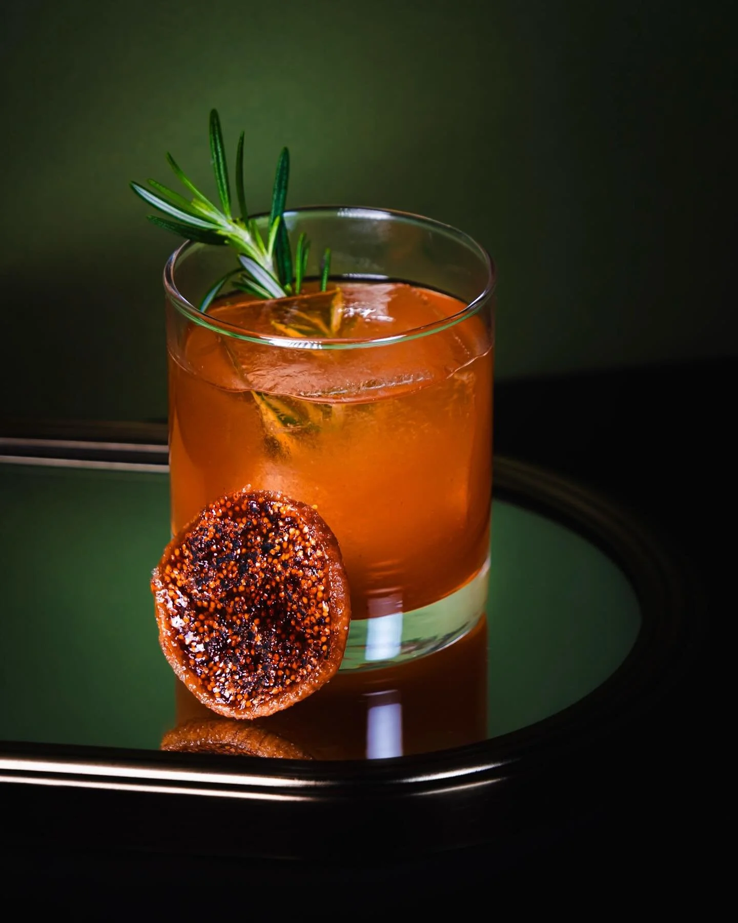 It&rsquo;s Valentine&rsquo;s Day Week and we&rsquo;re in the mood for love and a fig, honey, rosemary Old Fashioned over a big cube. 

📸 @billylogancreative 

#downtownILM #wilmingtonNC #tastewilmington #FlorianaILM wilmingtoneats