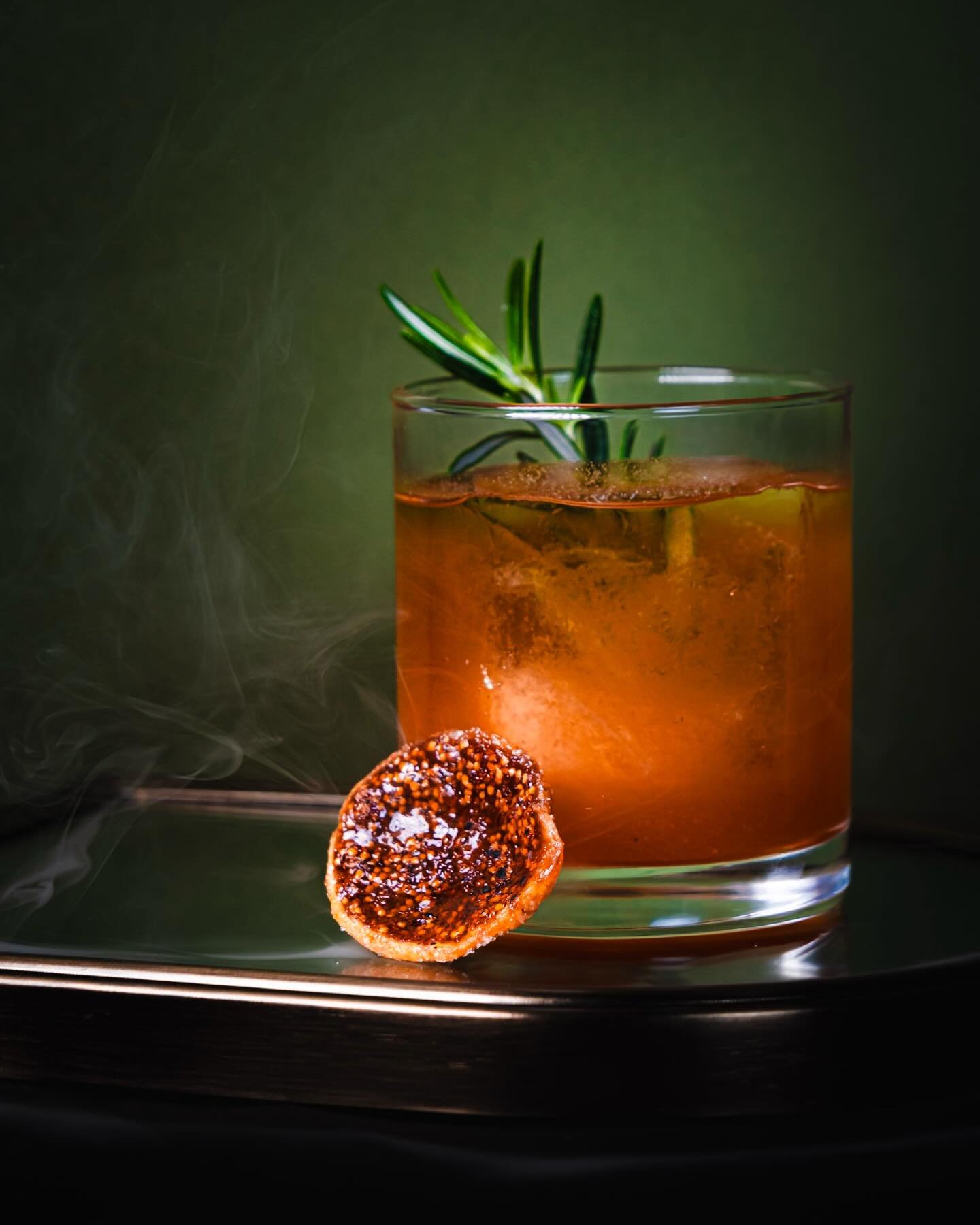 It&rsquo;s Valentine&rsquo;s Day Week and we&rsquo;re in the mood for love and a fig, honey, rosemary Old Fashioned over a big cube. 

📸 @billylogancreative 

#downtownILM #wilmingtonNC #tastewilmington #FlorianaILM wilmingtoneats