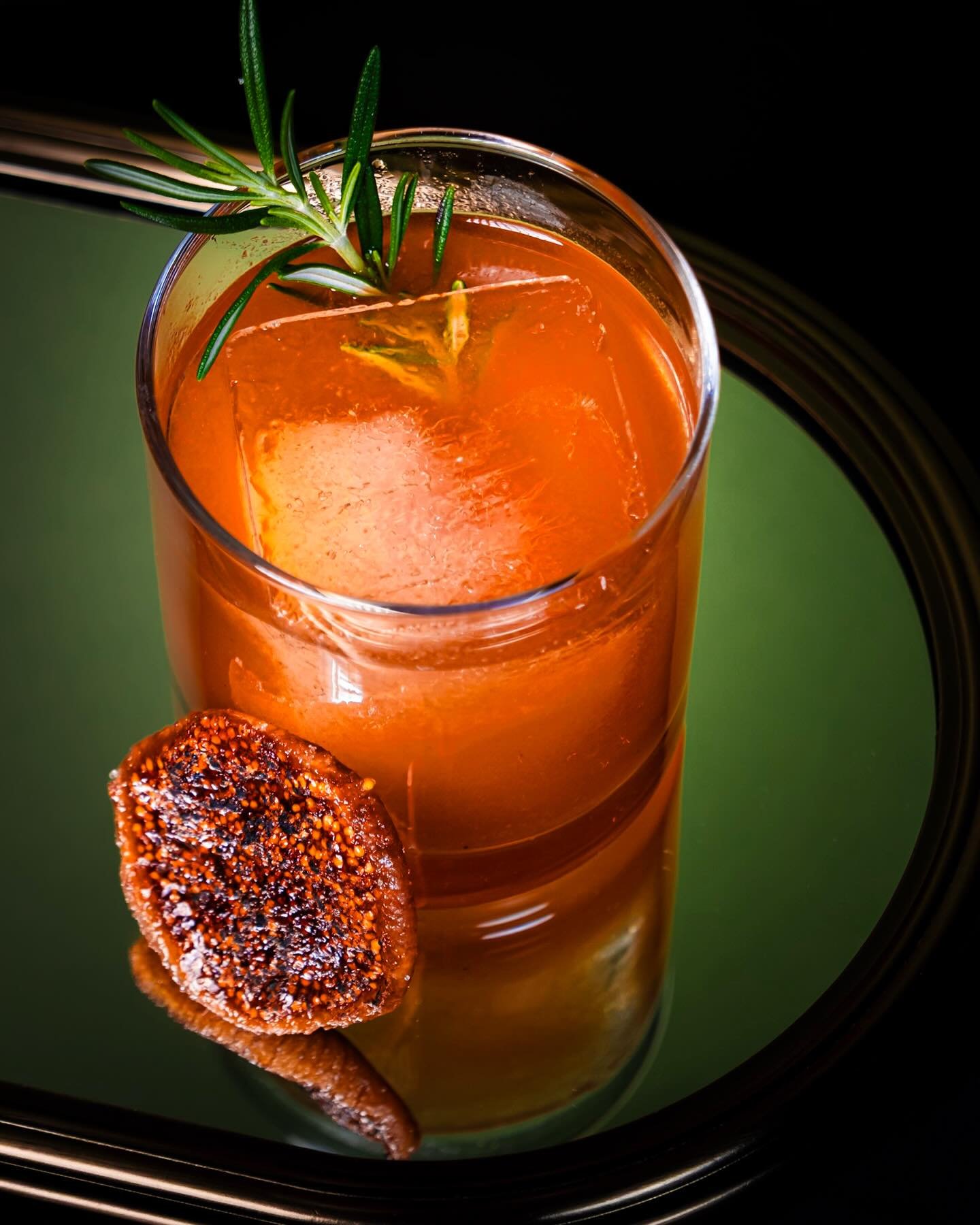 It&rsquo;s Valentine&rsquo;s Day Week and we&rsquo;re in the mood for love and a fig, honey, rosemary Old Fashioned over a big cube. 

📸 @billylogancreative 

#downtownILM #wilmingtonNC #tastewilmington #FlorianaILM wilmingtoneats