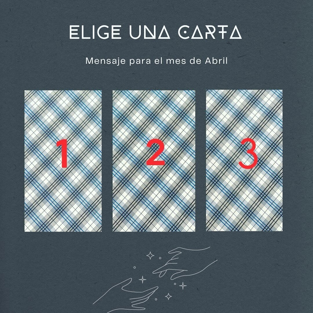 &iquest;Qu&eacute; mensaje trae Abril para ti? 💫

Sigue tu intuici&oacute;n, elige una carta, desliza y lee 👇🏻 
Recuerda que Mercurio estara retr&oacute;grado casi todo el mes, as&iacute; que aseg&uacute;rate de revisar cuidadosamente cualquier nu