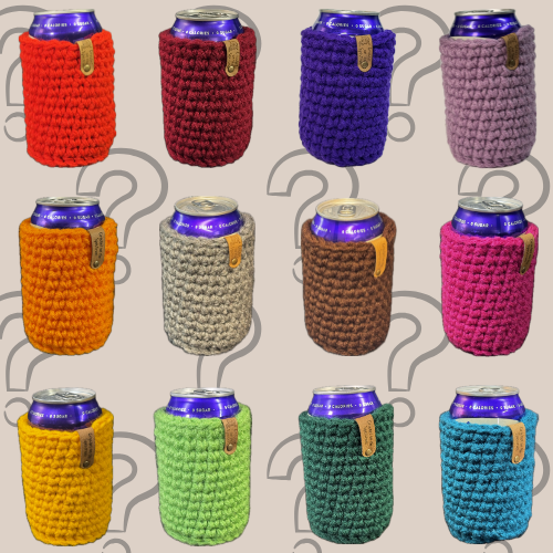 Mystery Solid Can Coozies (Pick Your Color Theme)
