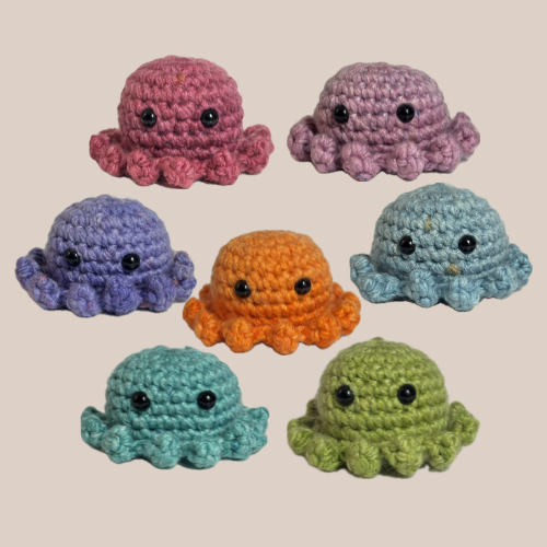 Custom Solid Octopuses (Pick Your Color)