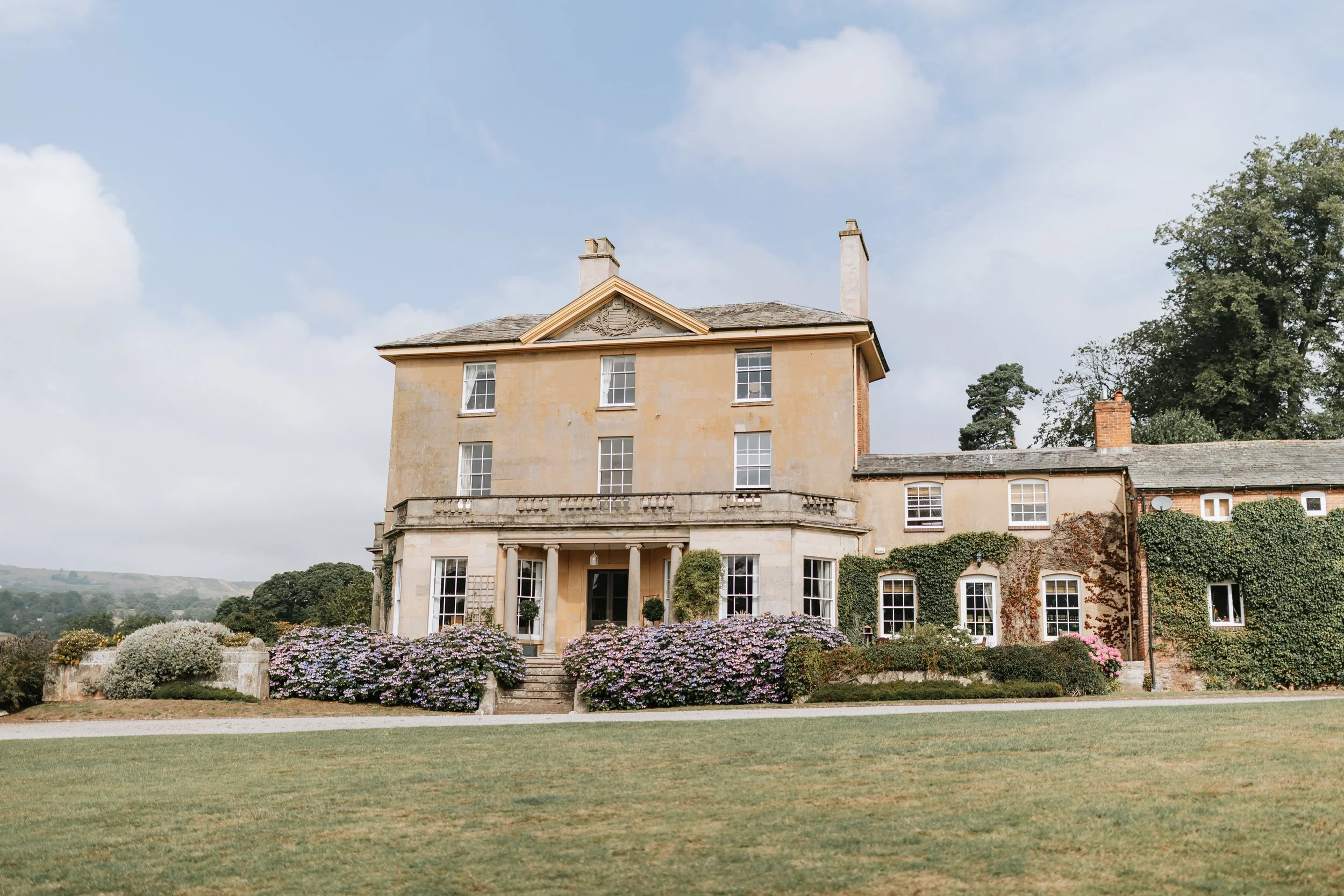Exclusive use country house wedding venue in Shropshire