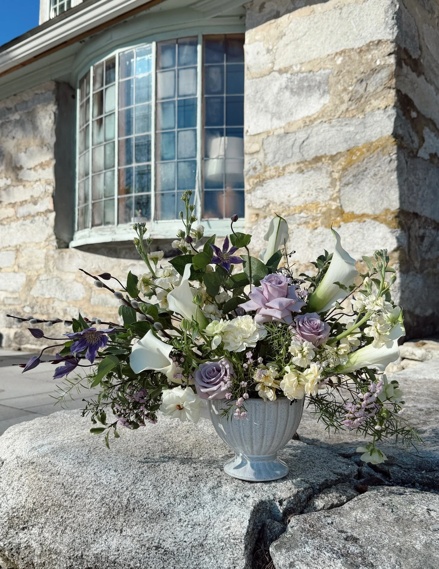 Custom birthday arrangement from today!