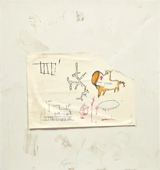 Acquiring Basquiat’s “Arteries of the Left Arm”, at Sotheby’s.