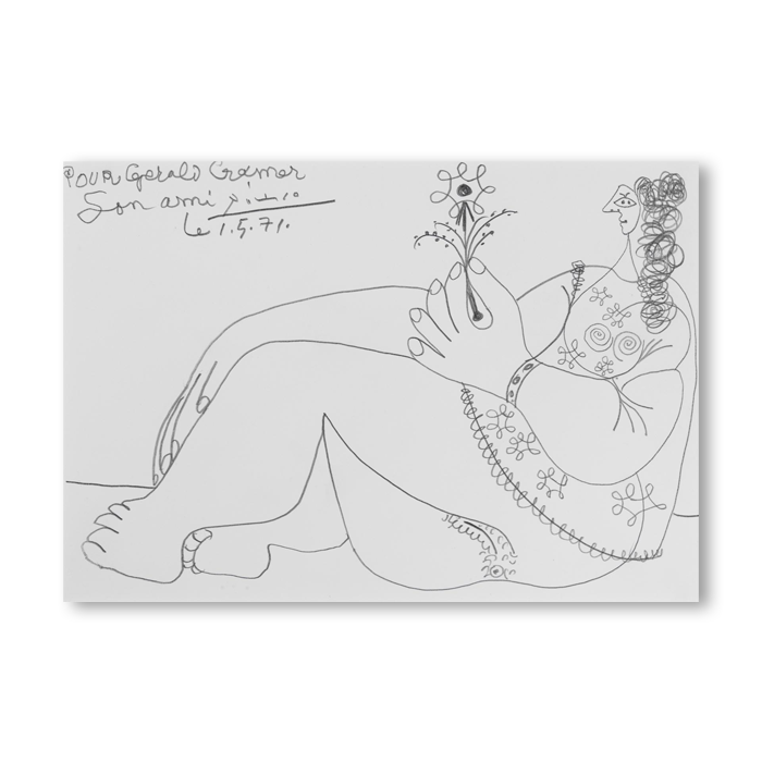 110 Picasso, Woman Holding a Flower.png