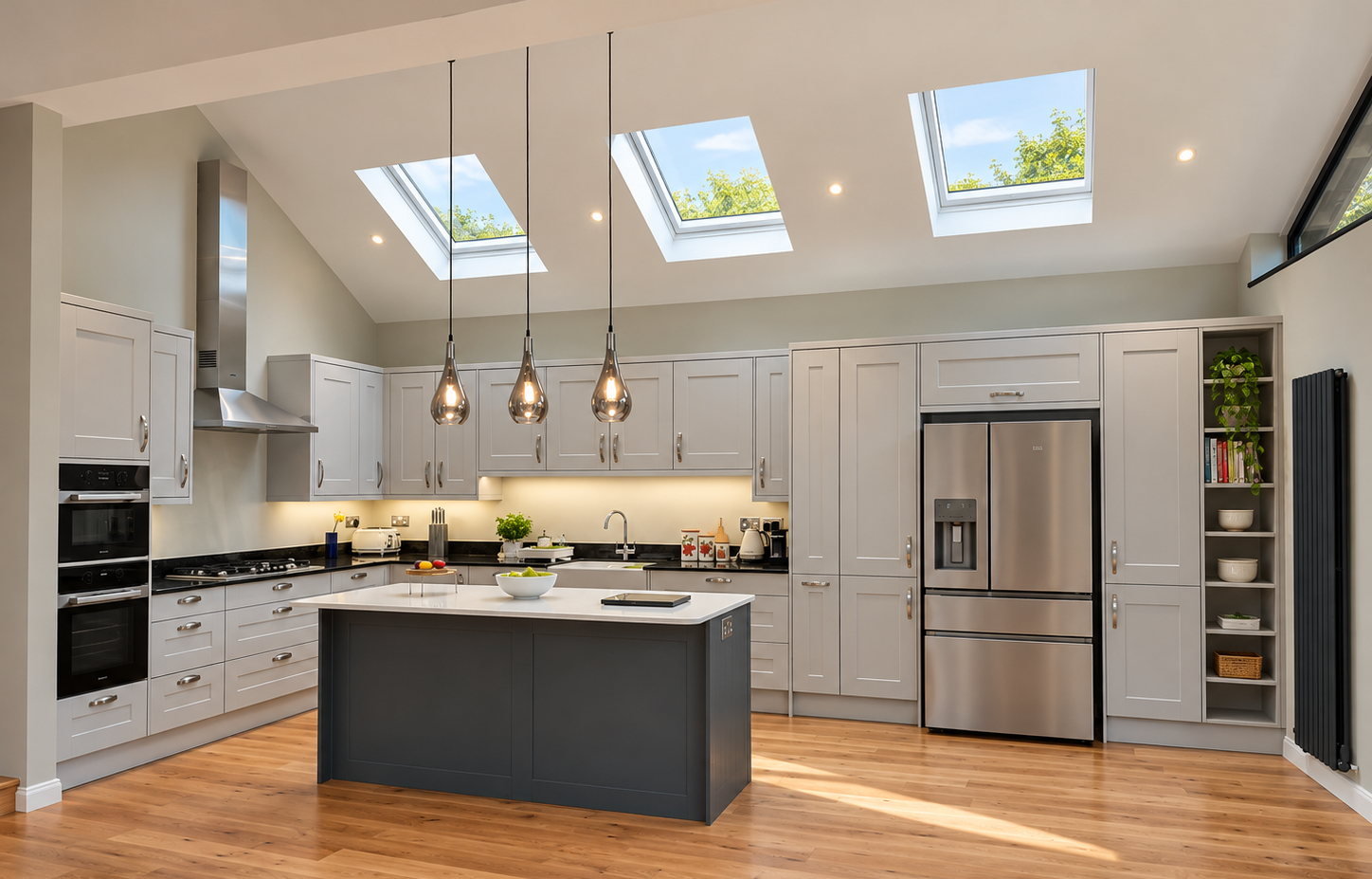 Modern Skylit Kitchen with Grey Cabinetry.png