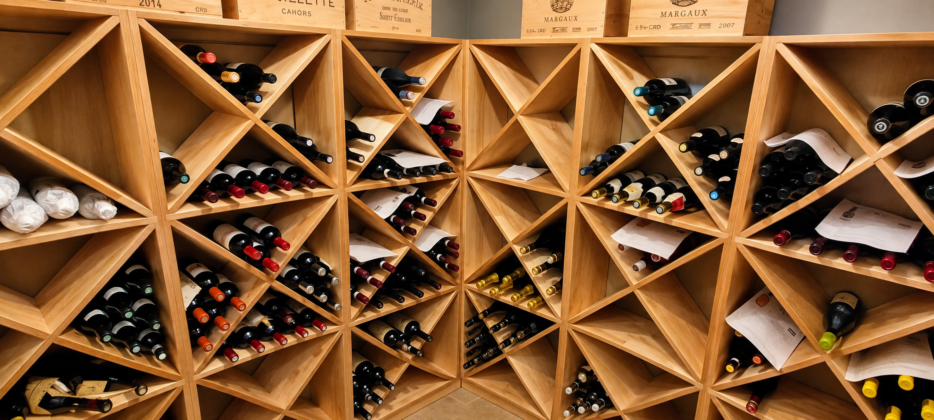 Storage cube wine solution