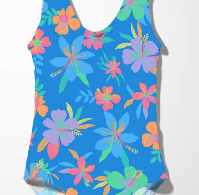 tropical floral print 