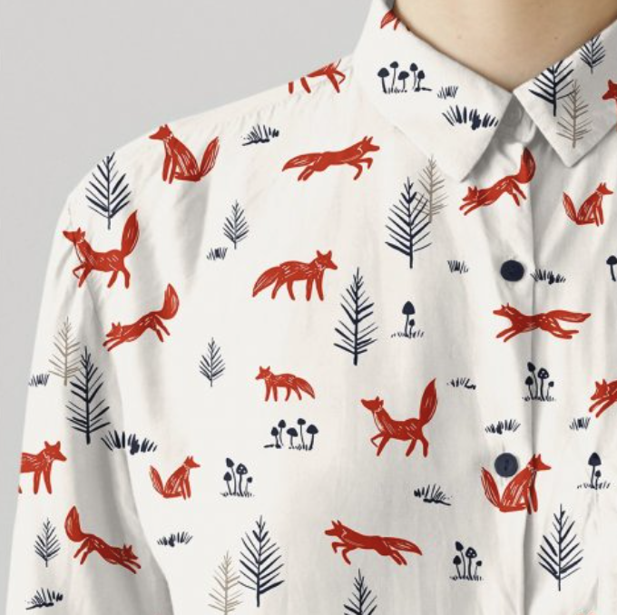 Green leopard conversational print