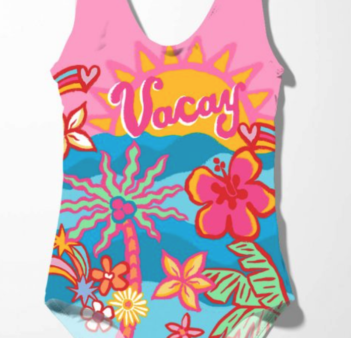 Graphic placement prints for kids