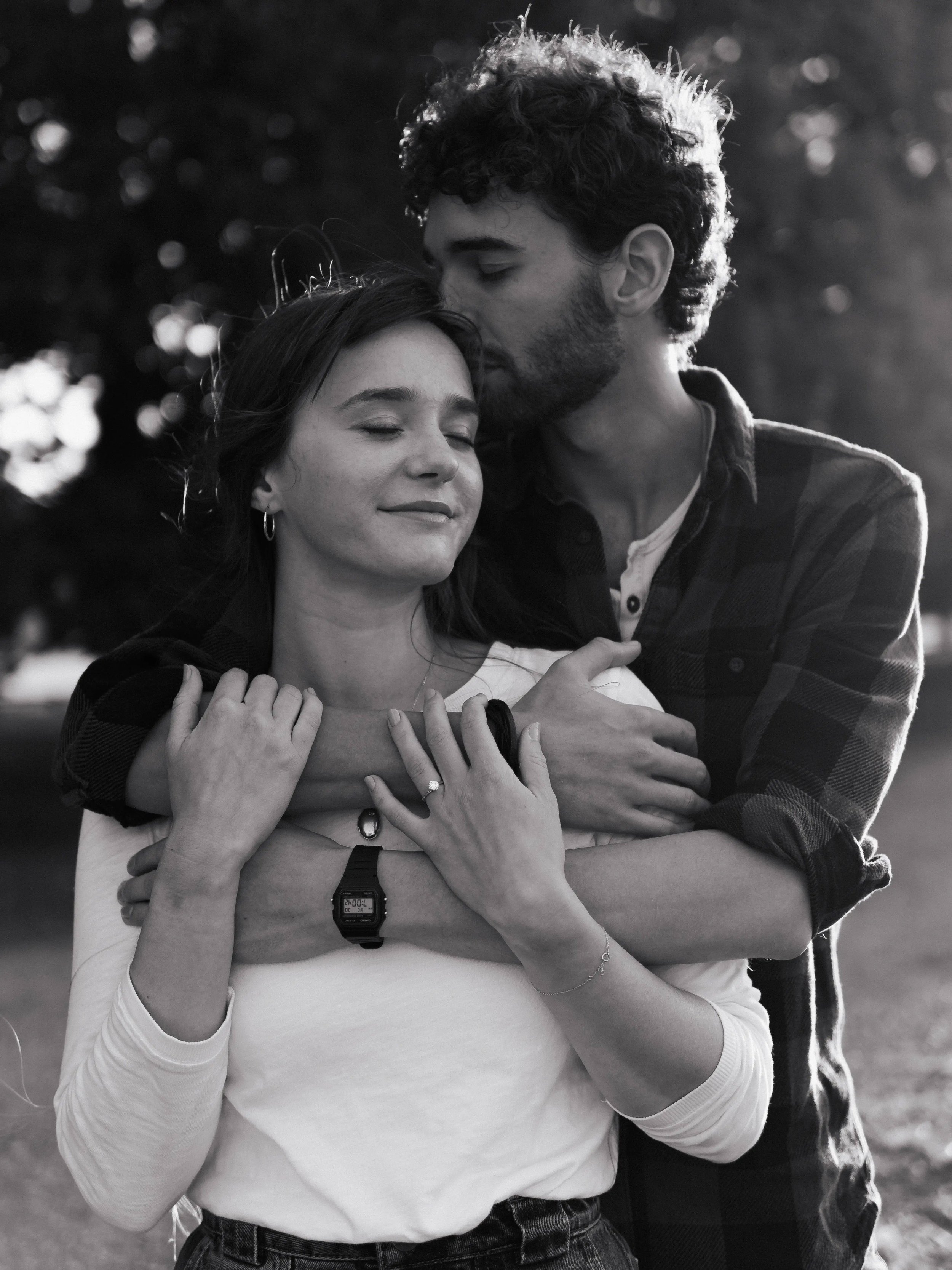 UK engagement photography at golden hour by Luke Tattersall.