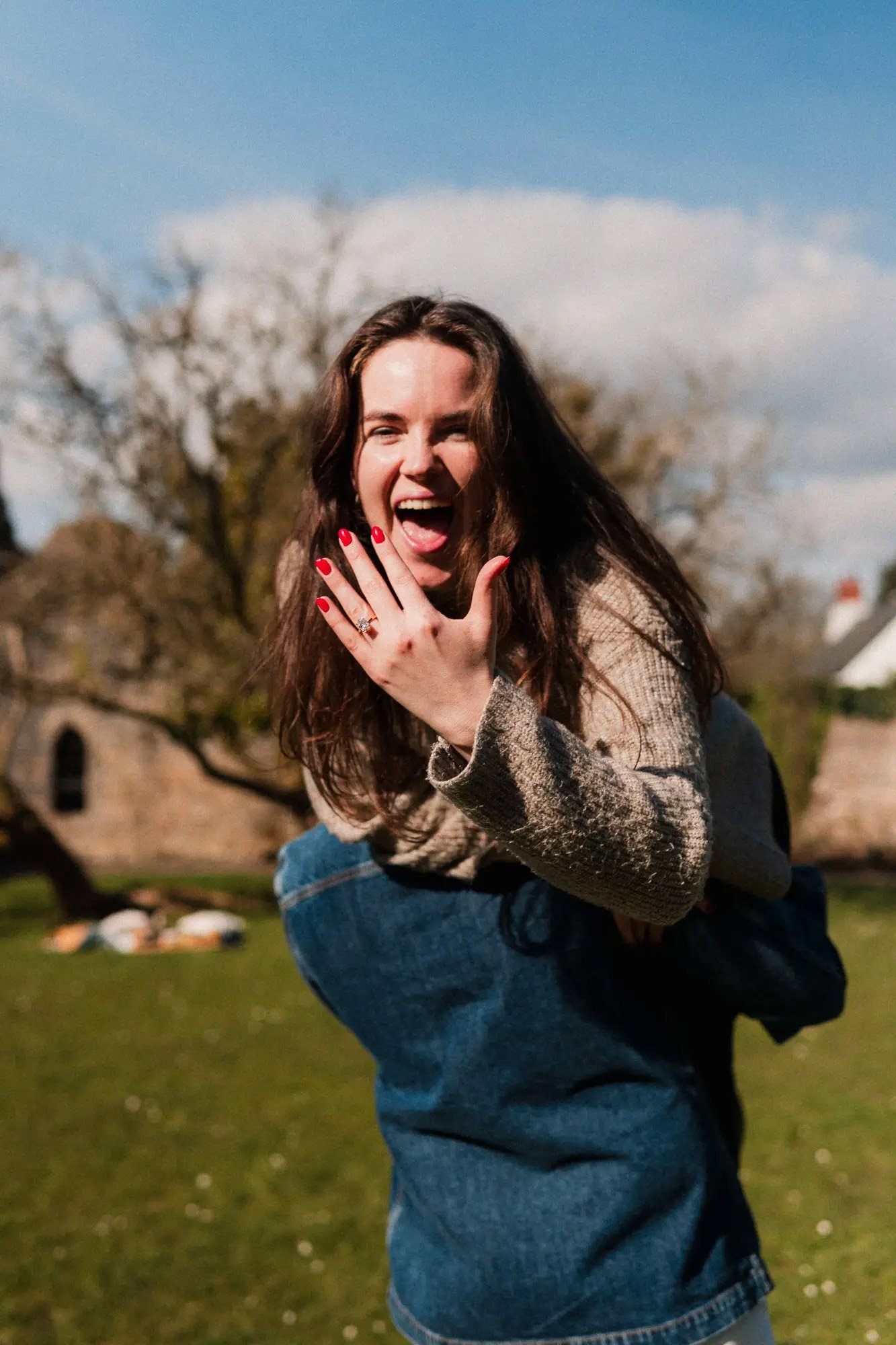 Wales engagement photographer Llandaff Bishops Park by Luke Tattersall.