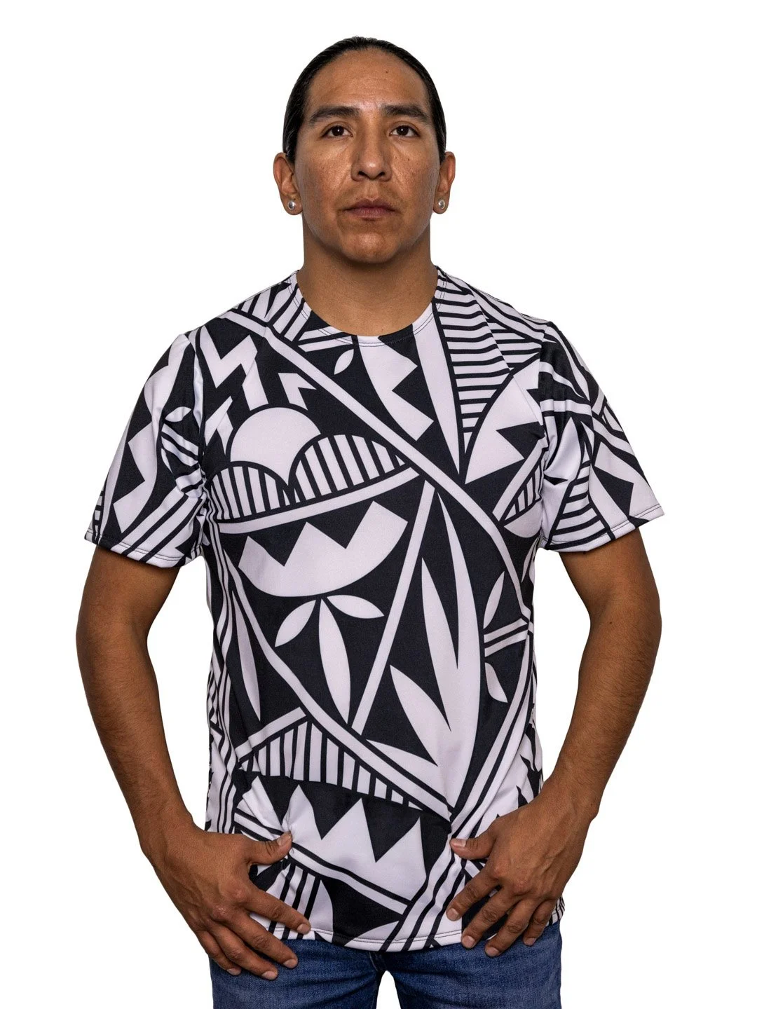 Signature Performance Tee - Black & White