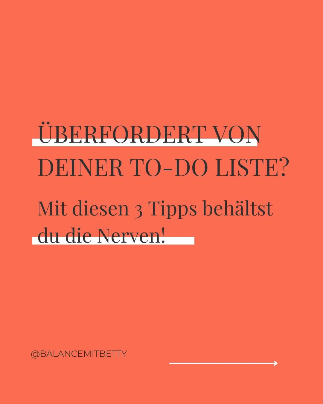 🥴Deine To-Do-Liste w&auml;chst schneller, als du sie abarbeiten kannst? &ndash; Hier sind 3 Tipps, wie du cool bleiben kannst! 👩&zwj;💻

ACHTSAMKEIT
GESUNDE ERN&Auml;HRUNG
STRESSFREI

#stress #wenigerstress #todoliste #energie