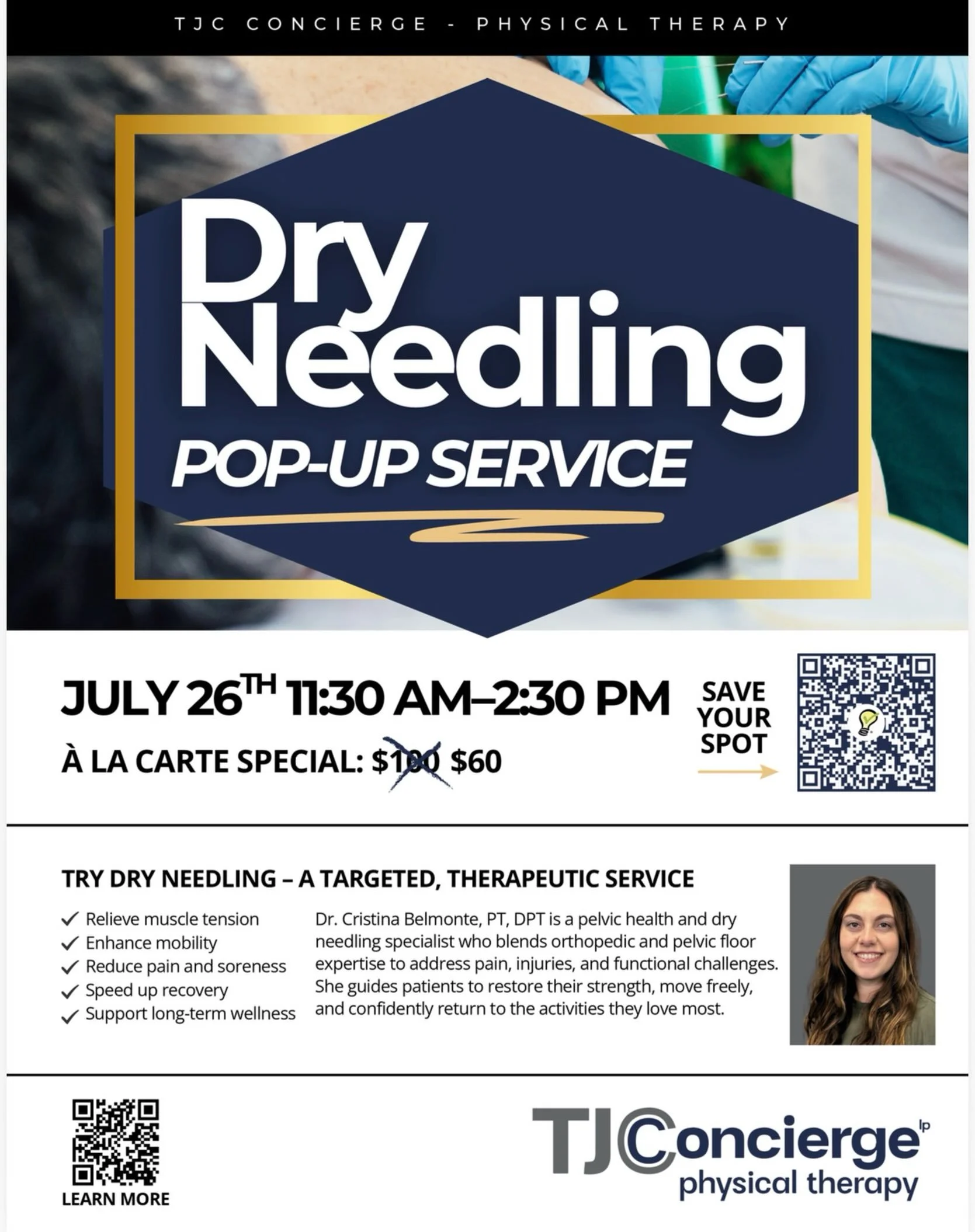 Come get dry needling at Monarca this upcoming Sunday! Sign up link is in our bio.