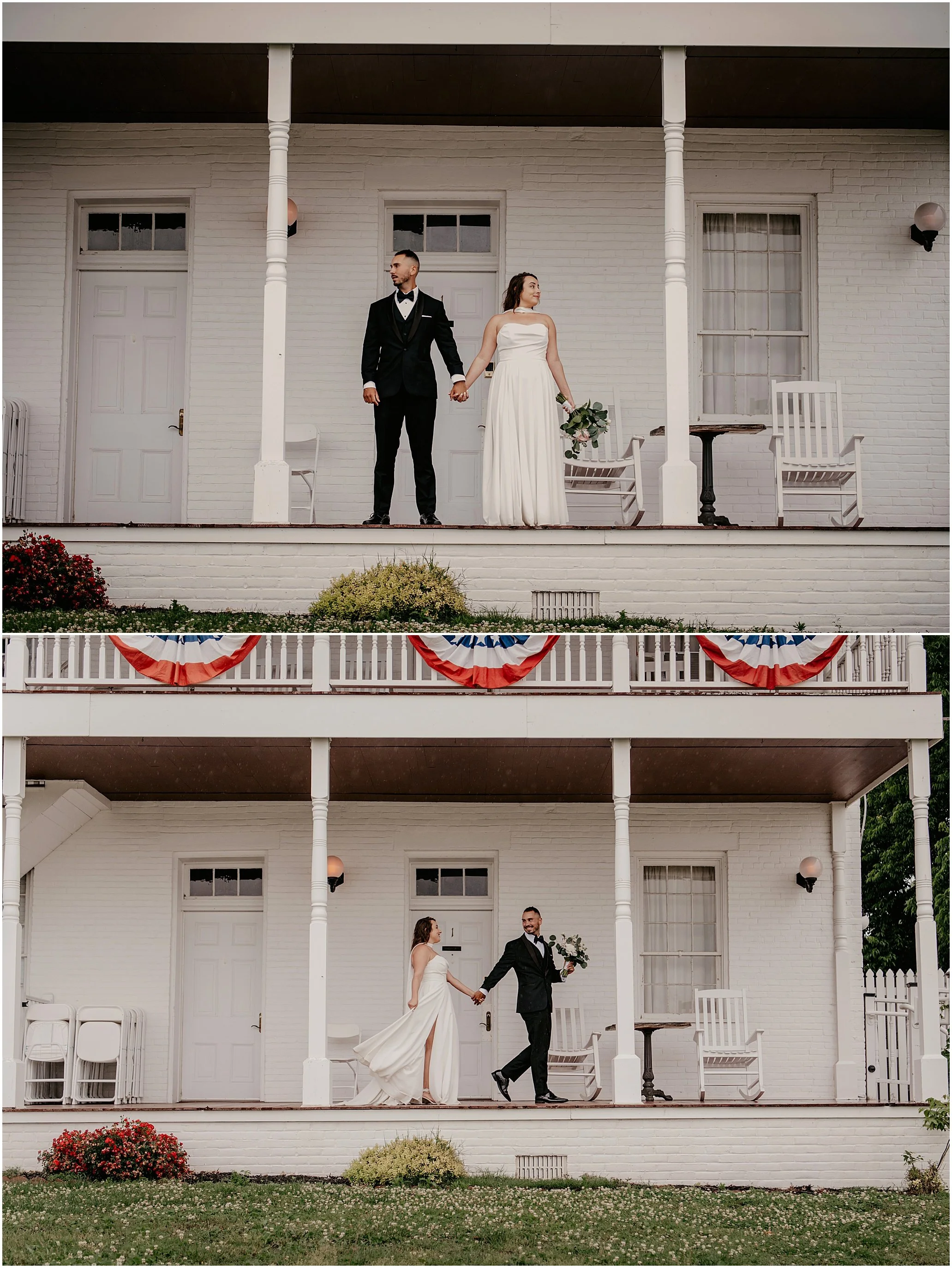adventure elopement in Southern Illinois on the Ohio River near The Shawnee National Forest
