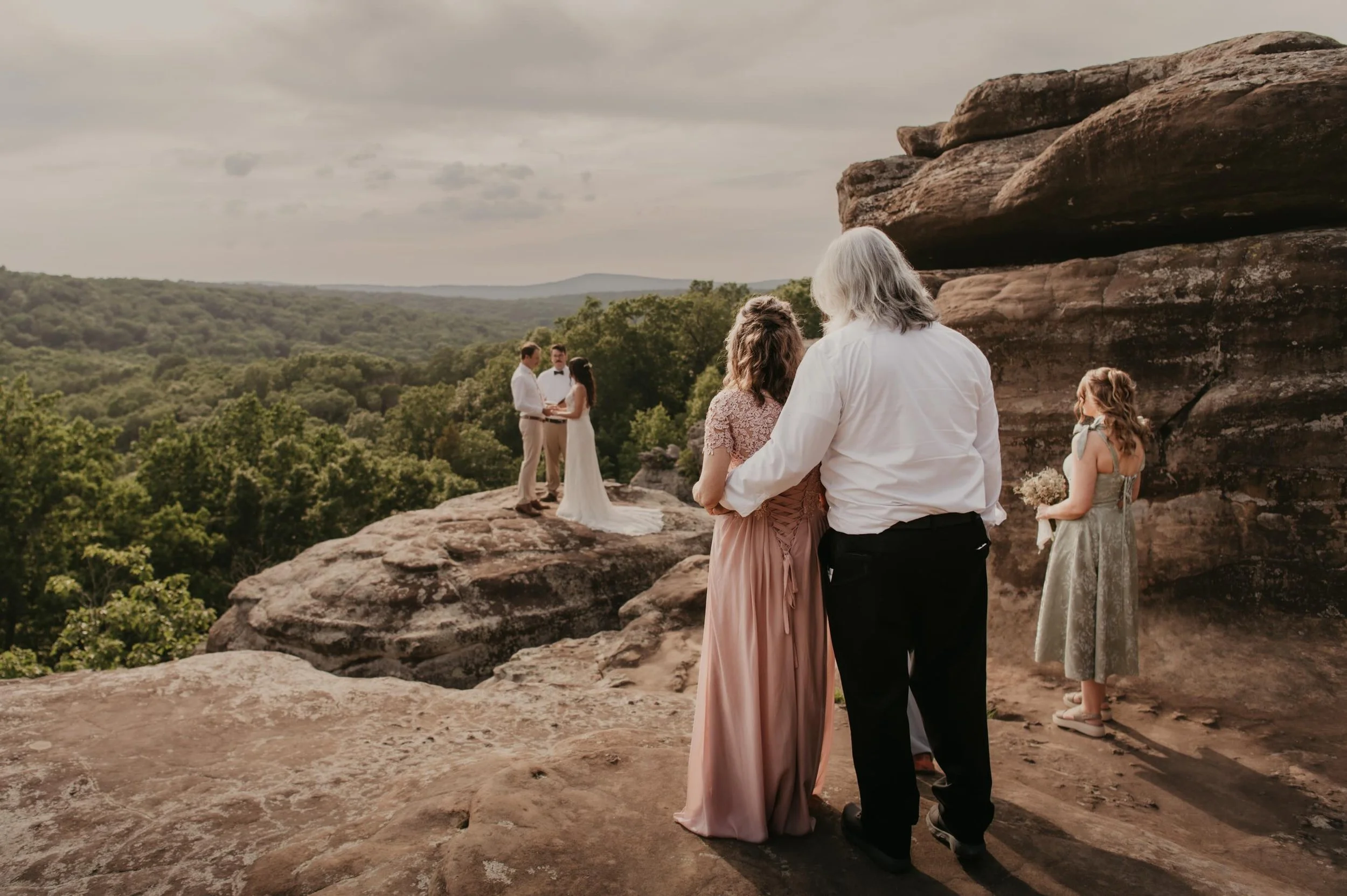 One of my favorite spots at garden of gods and a first for vows here. Congratulations Ashlynn &amp; Nate!