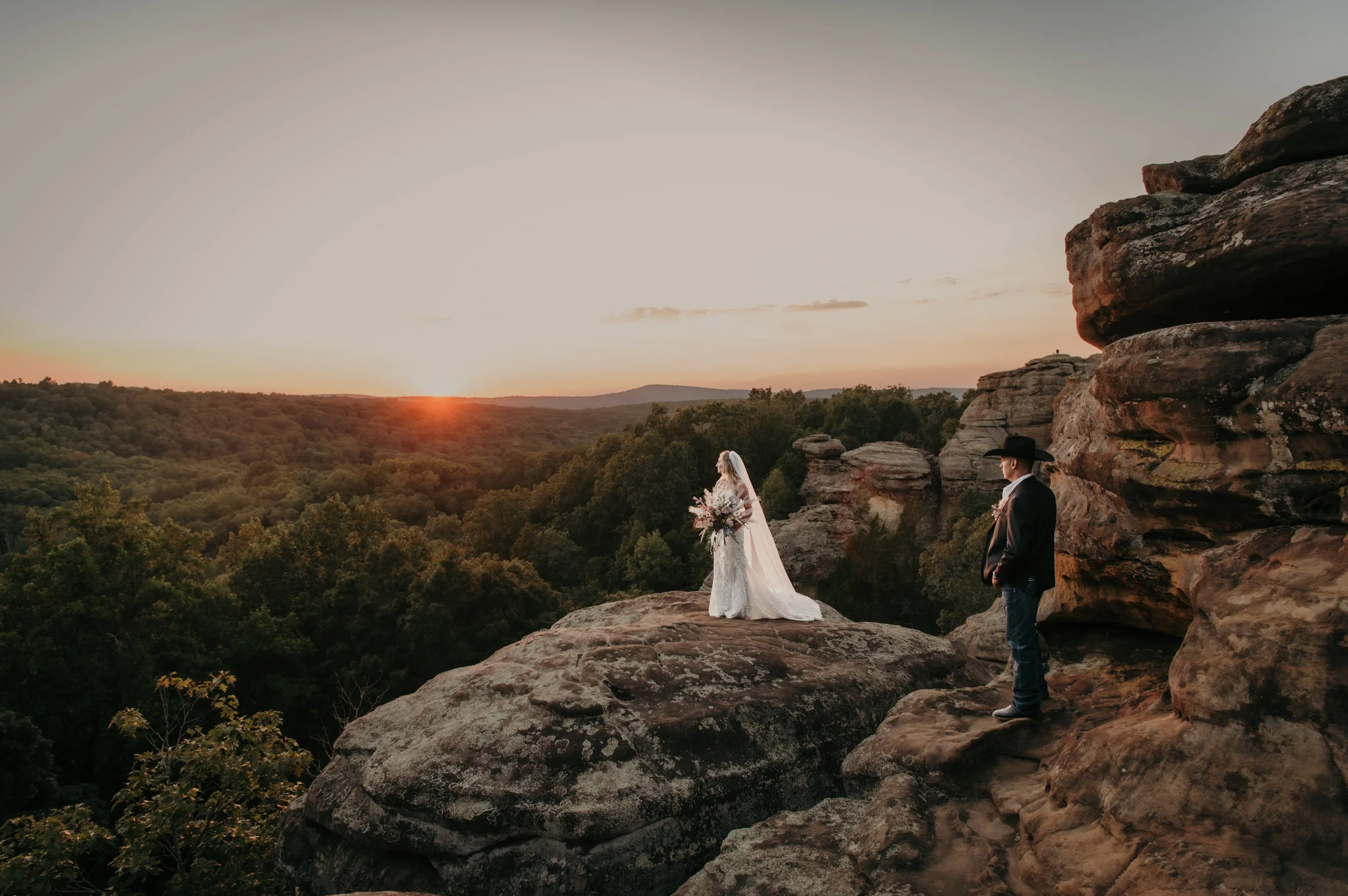 From Wisconsin to a Shawnee National Forest Elopement