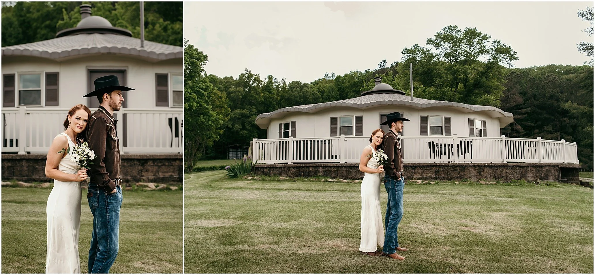 The round house shawnee forest elope shawnee adventure wedding where to get married in illinois