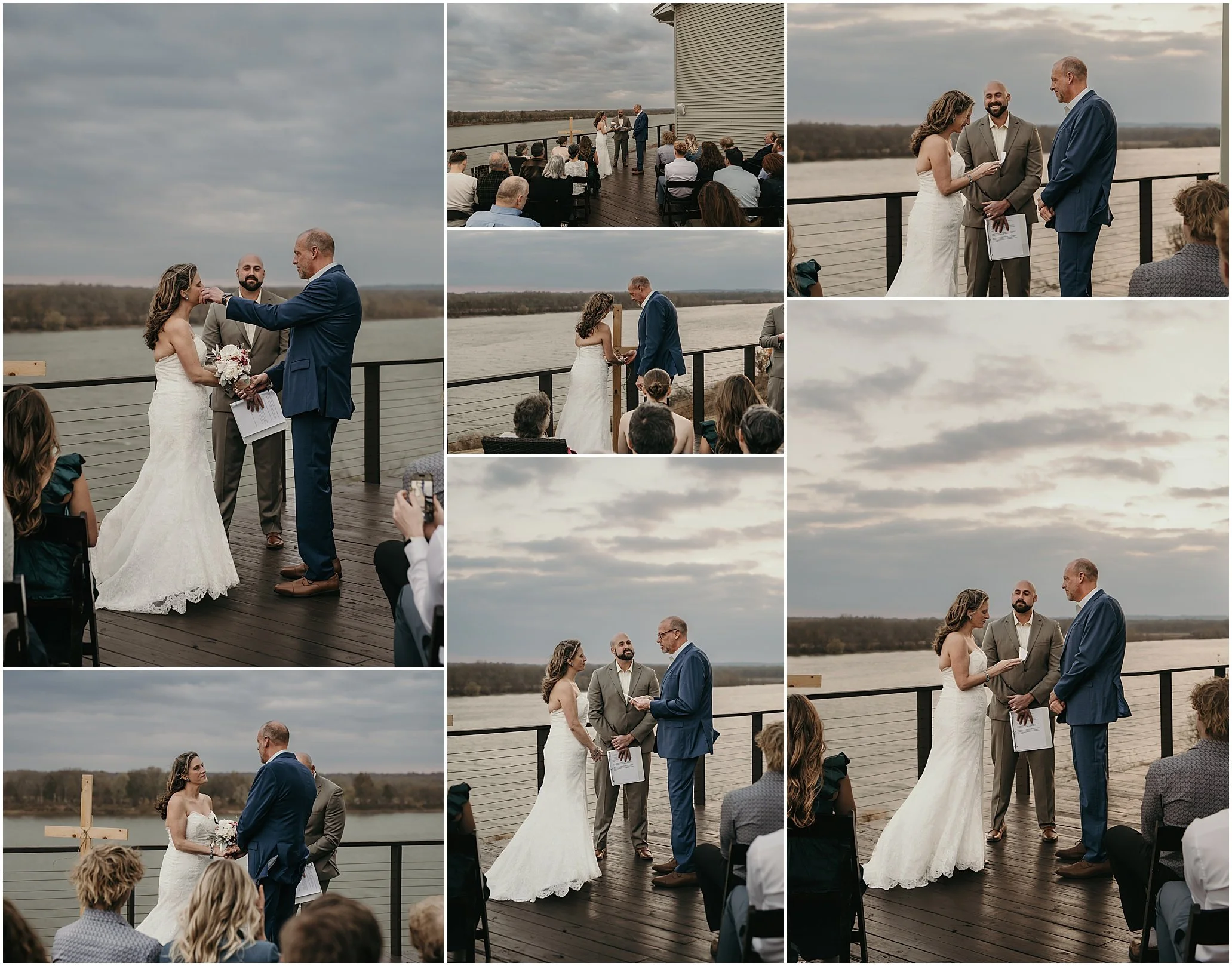 cave in rock Ohio River micro wedding southern illinois Shawnee National Forest