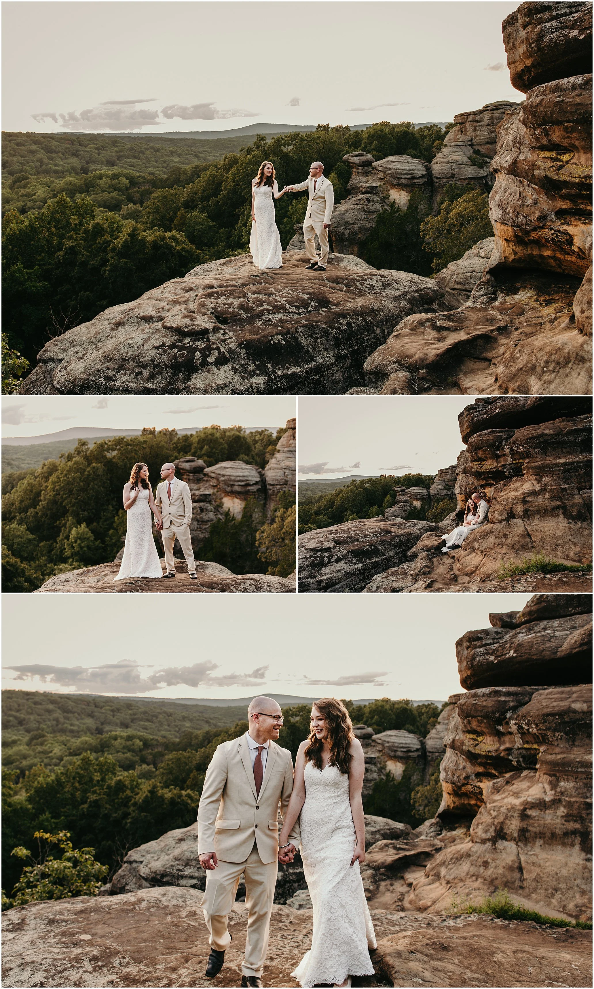 southern illinois vow renewal garden of gods