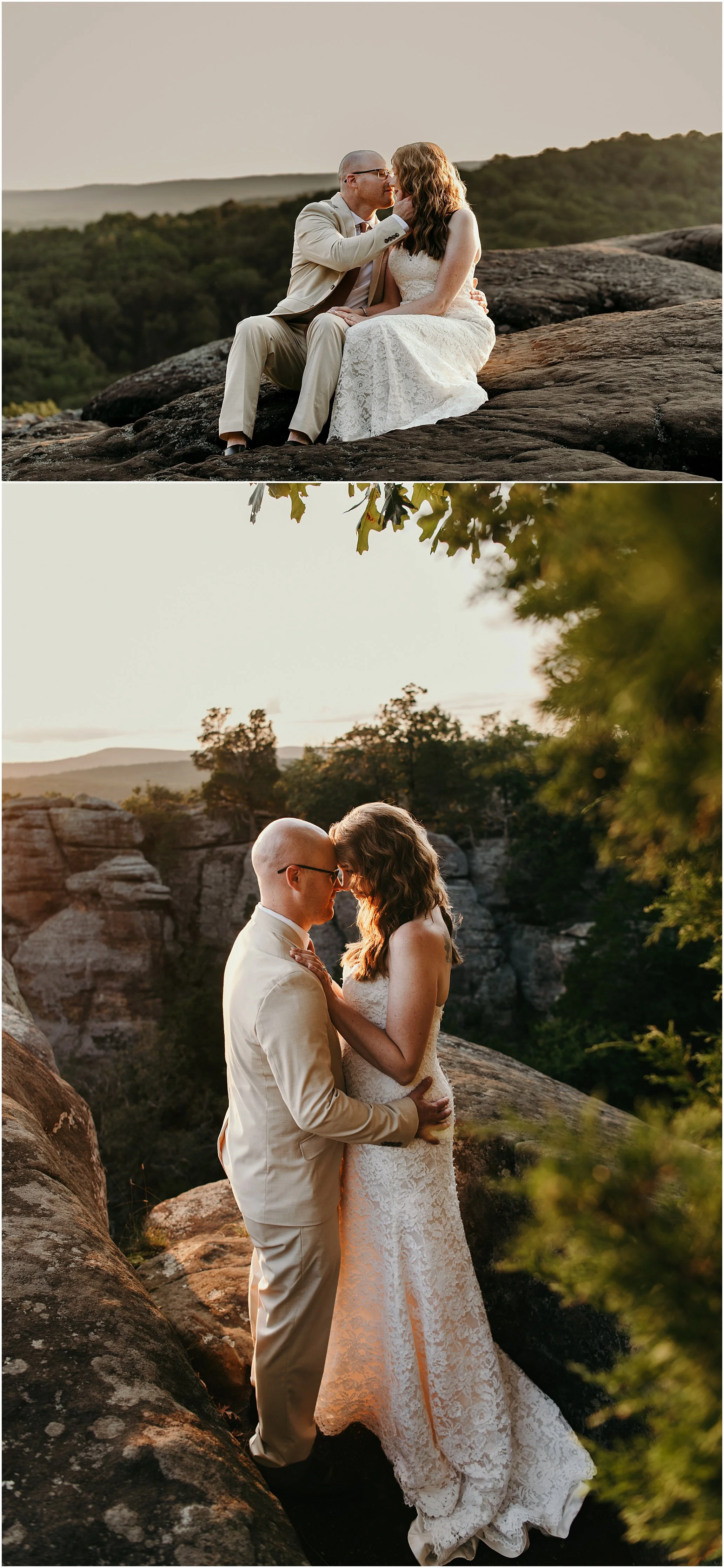 southern illinois vow renewal garden of gods