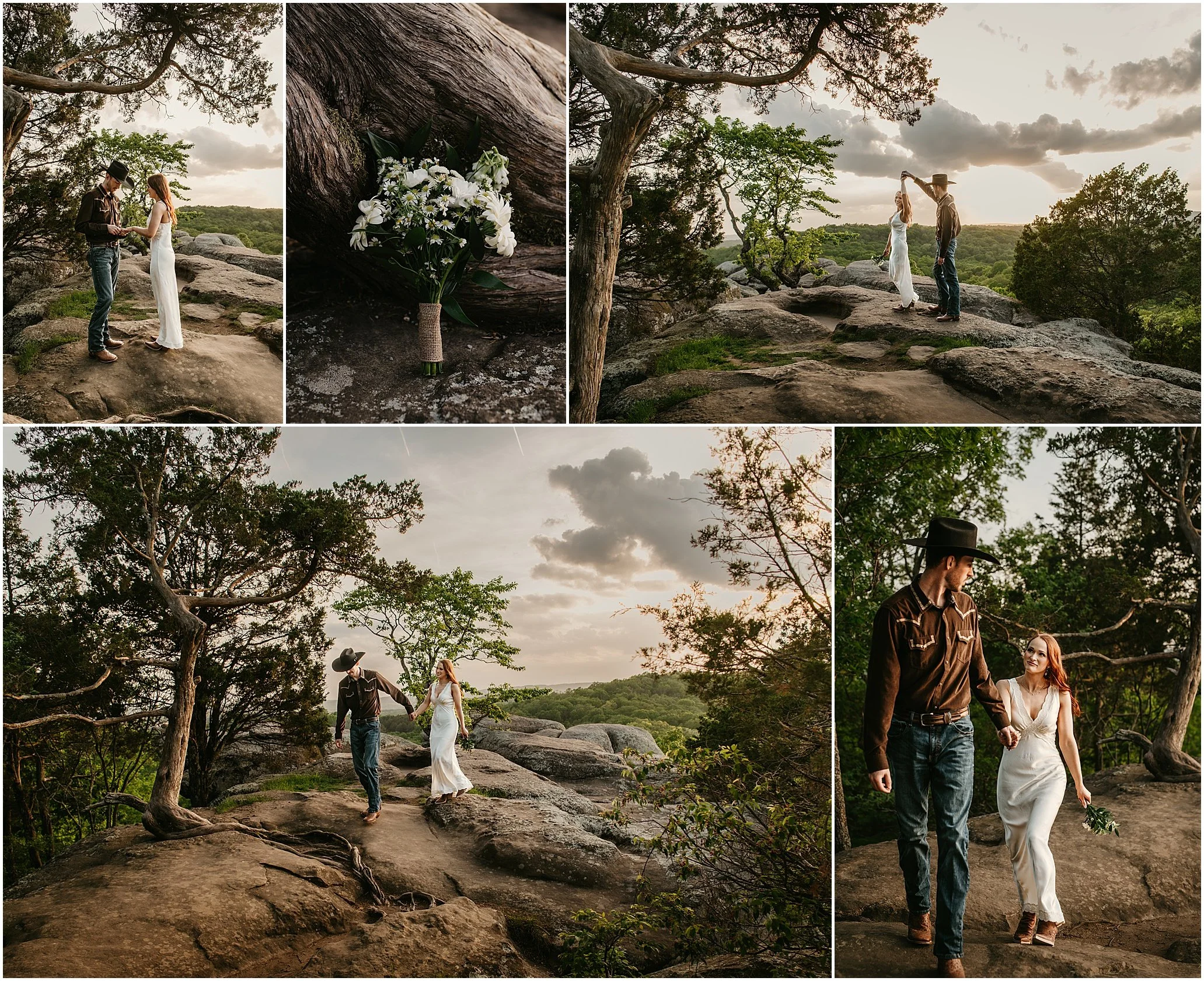 The round house shawnee forest elope shawnee adventure wedding where to get married in illinois