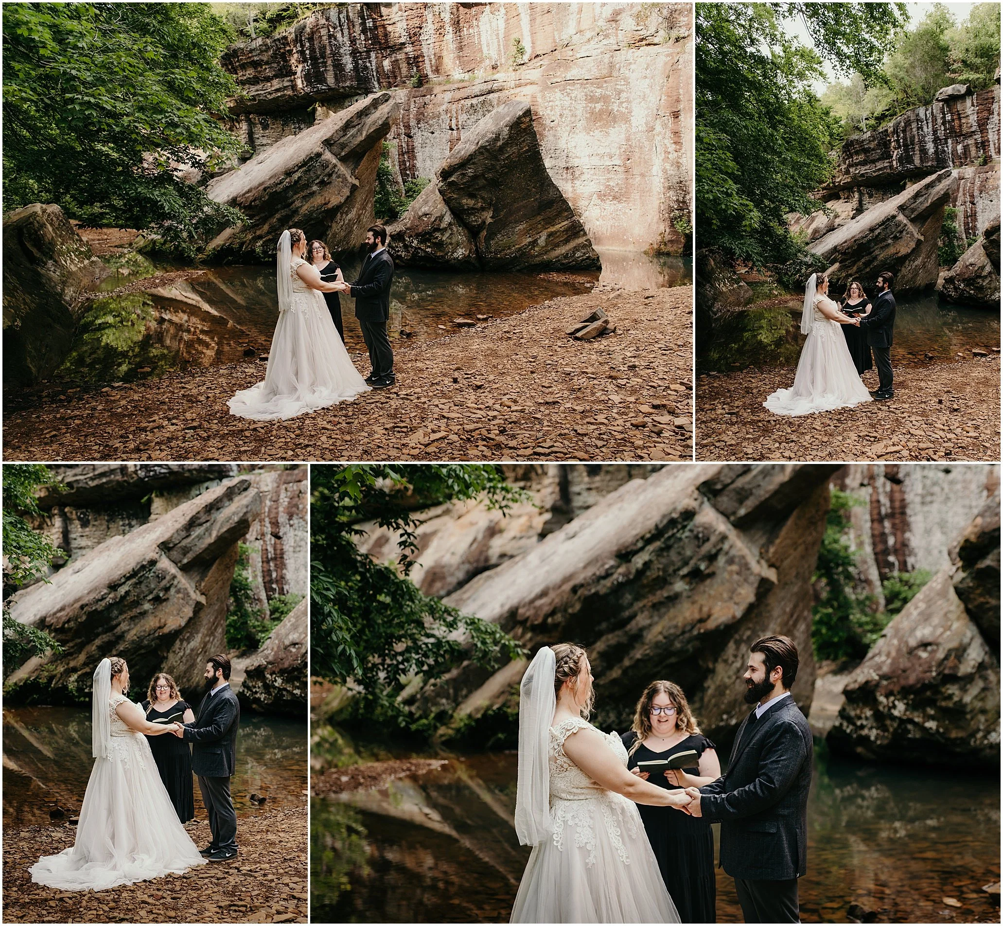 Bell Smith Springs elopement, Devil’s Backbone Shawnee National Forest, Shawnee National Forest elopement, Southern Illinois elopement photographer, Midwest adventure elopement
