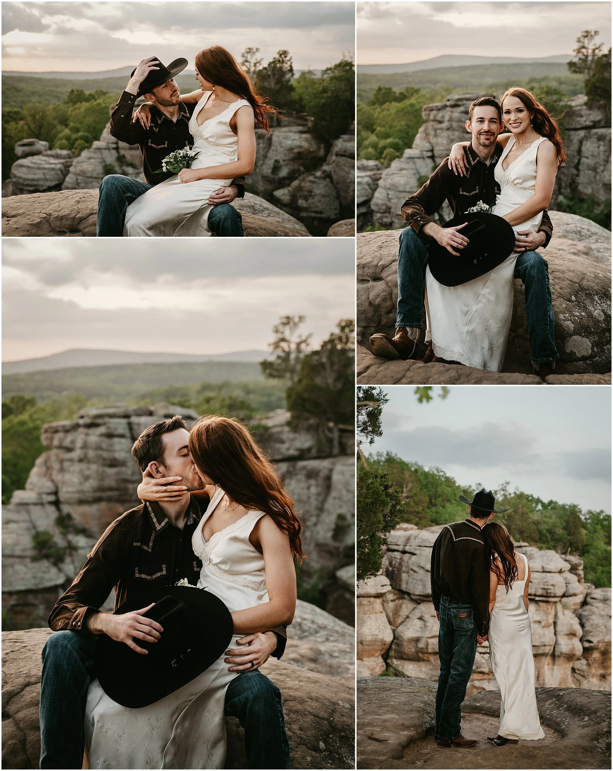 The round house shawnee forest elope shawnee adventure wedding where to get married in illinois
