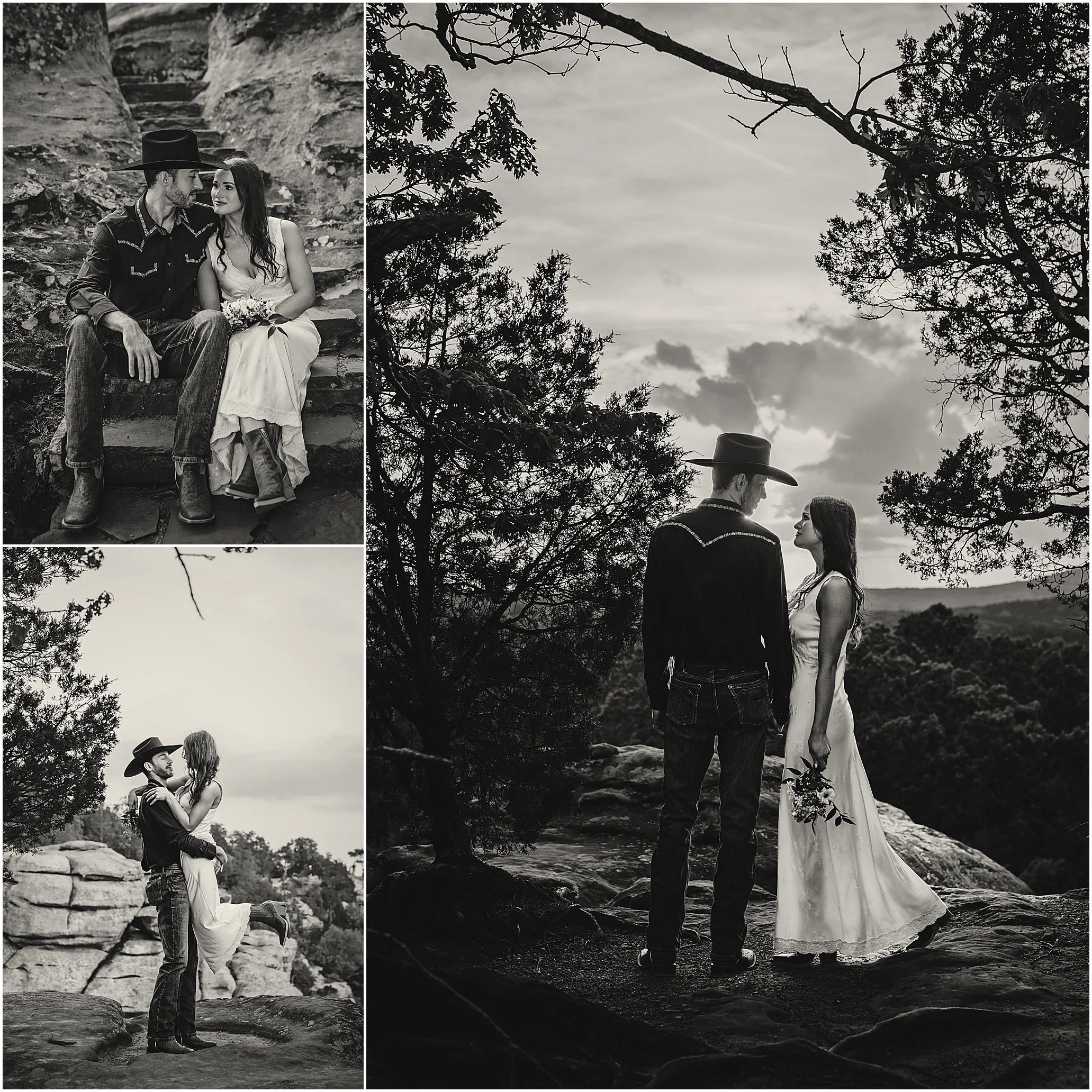 The round house shawnee forest elope shawnee adventure wedding where to get married in illinois