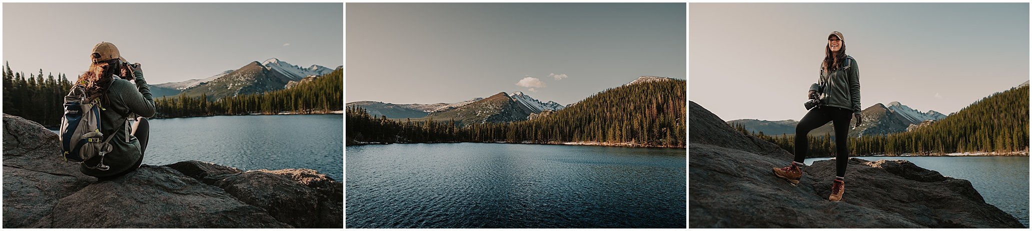 elopement photographer for Estes park Rocky Mountain national park Colorado