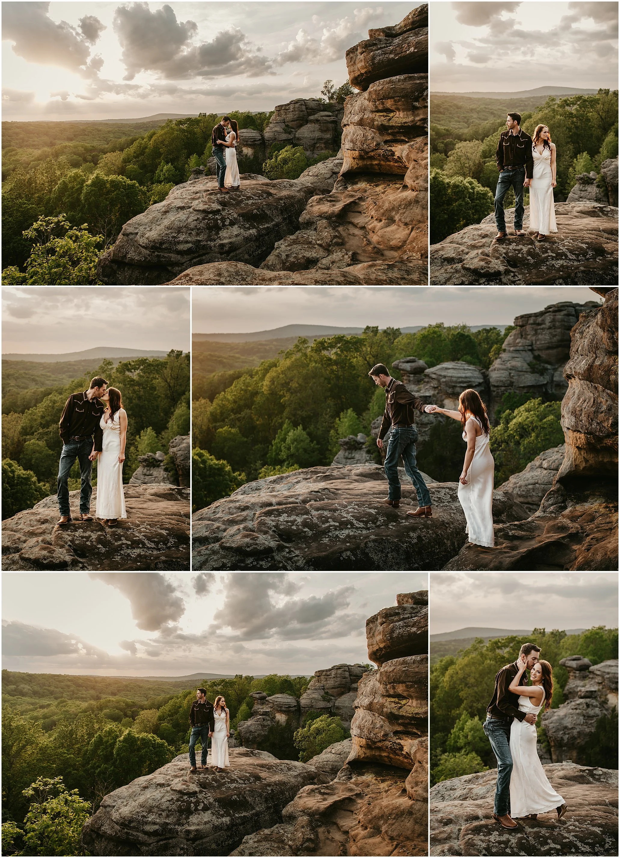 The round house shawnee forest elope shawnee adventure wedding where to get married in illinois