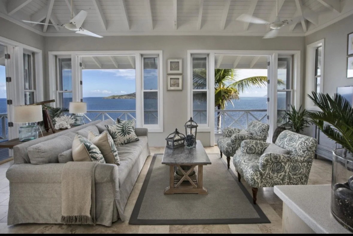 Bright Open Living Space with Ocean Breezes