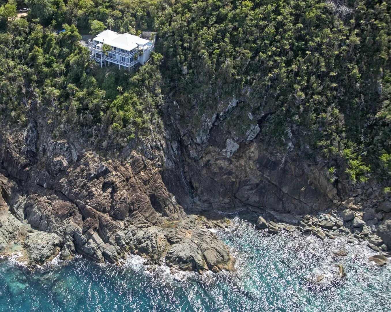  On The Rocks | Oceanfront Cliffside Villa on Peterborg Point, St. Thomas
