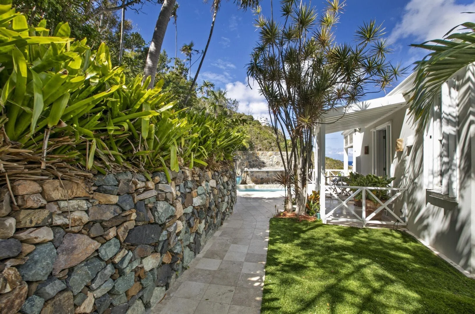 Tropical Garden Path