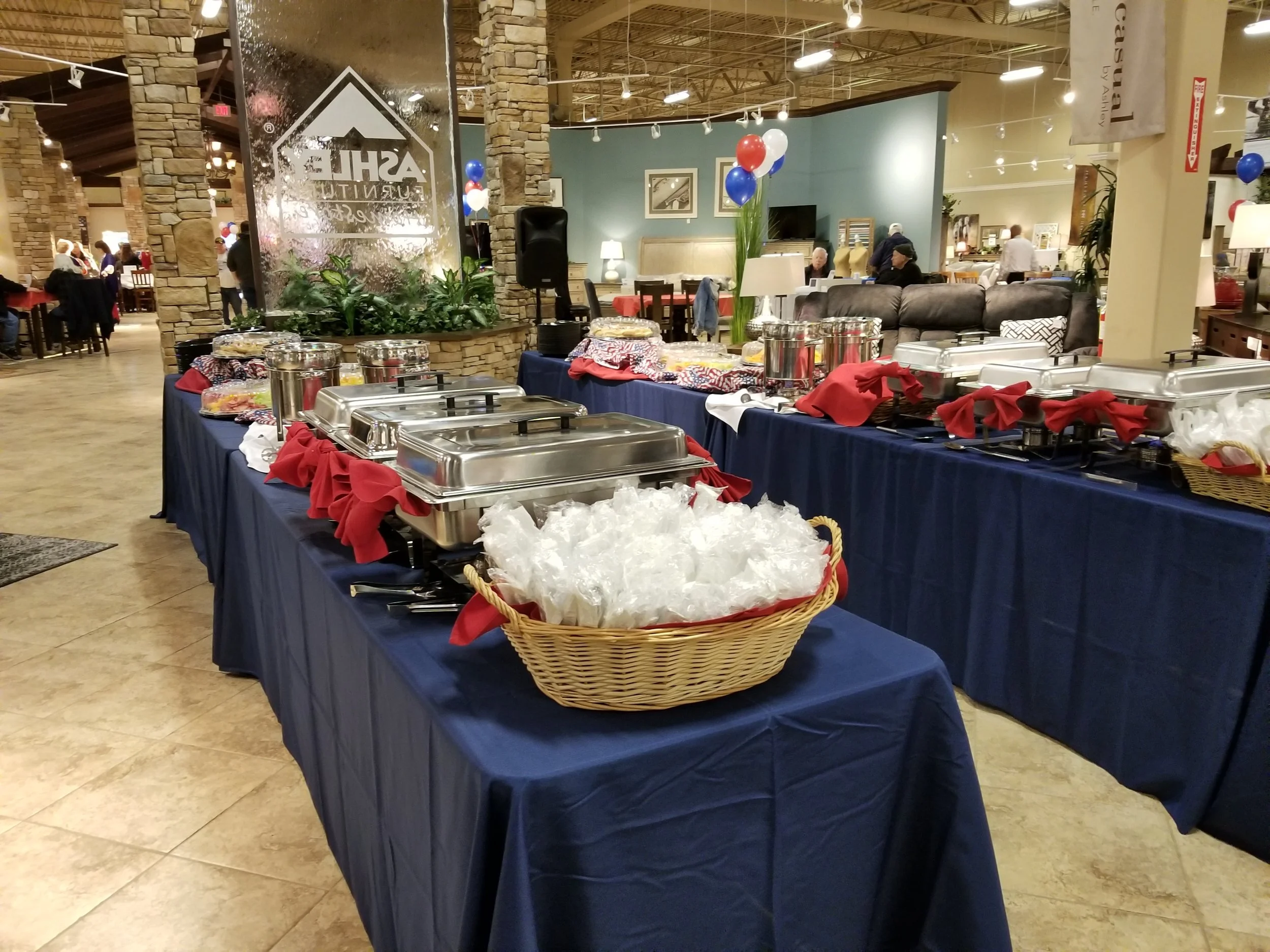 Corporate Catering, Corporate buffet, awards dinner, Mansfield, OH