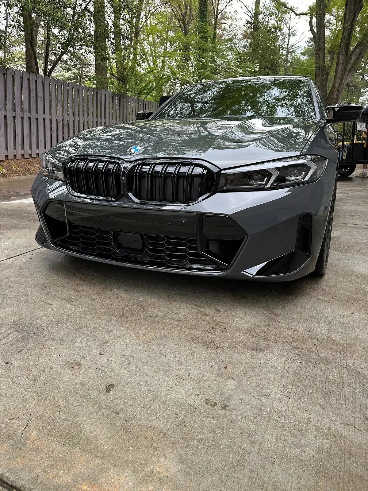 Glossy gray BMW exterior from the Gen. Detailing photo library
