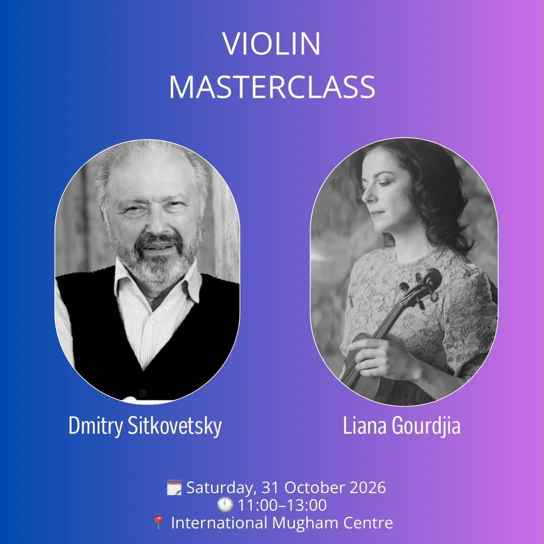 BIAF Masterclass | Dmitry Sitkovetsky &amp; Liana Gourdjia | International Maugham Centre 