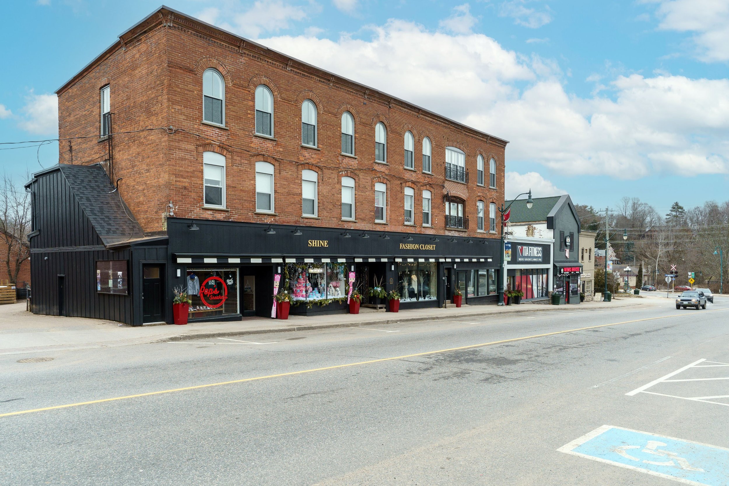Nestled proudly on the lively main street of our charming town, this commercial retail space welcomes entrepreneurs with its coveted location. The inviting storefront, adorned with large display windows, captures the essence of small-town charm. Its