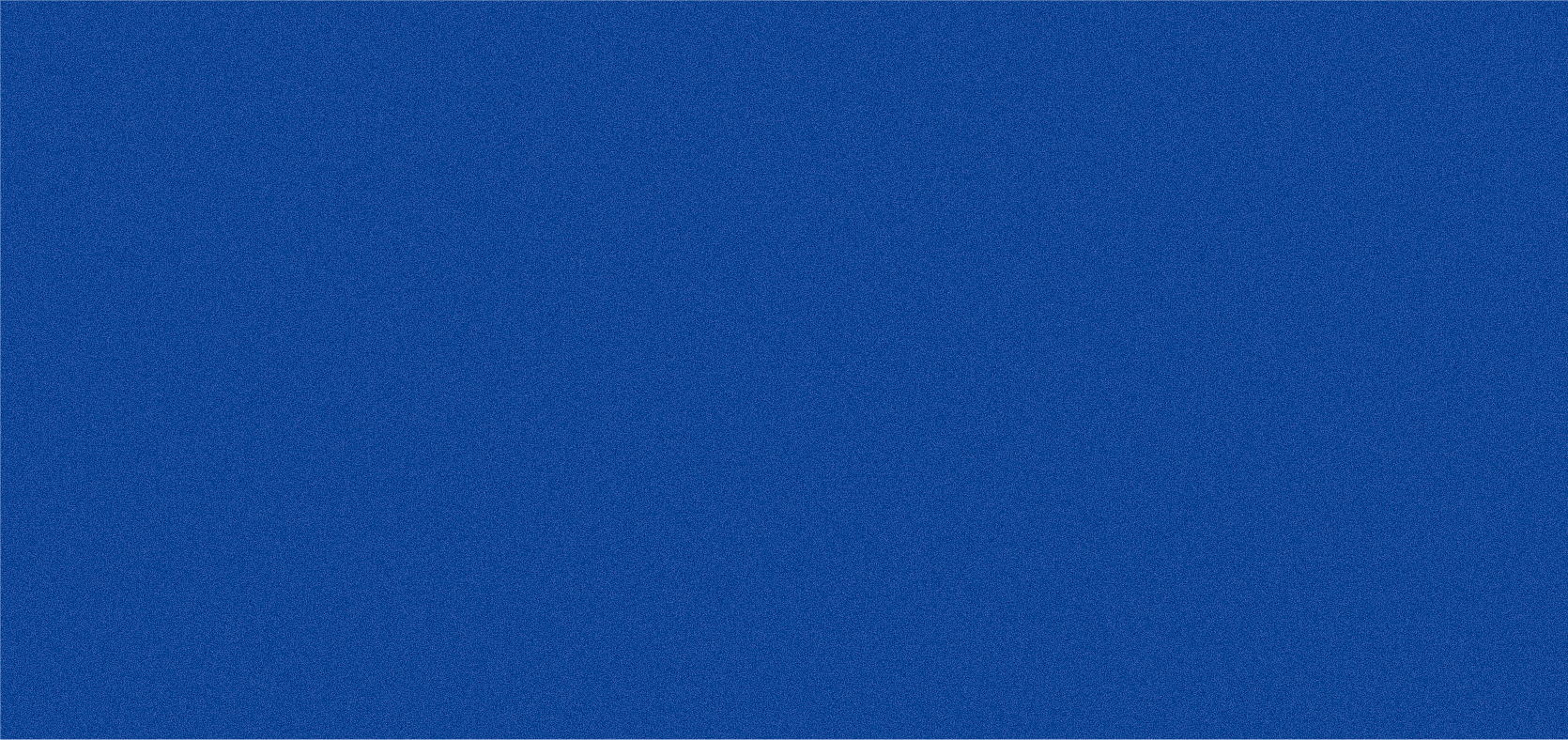 Solid blue background with no specific objects or features.