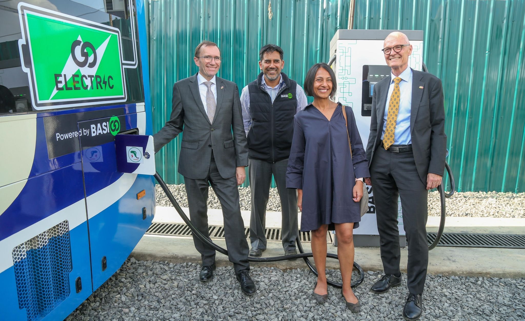 Norwegian Foreign Minister visits BasiGo Charging Depot to learn about E-Mobility in Kenya