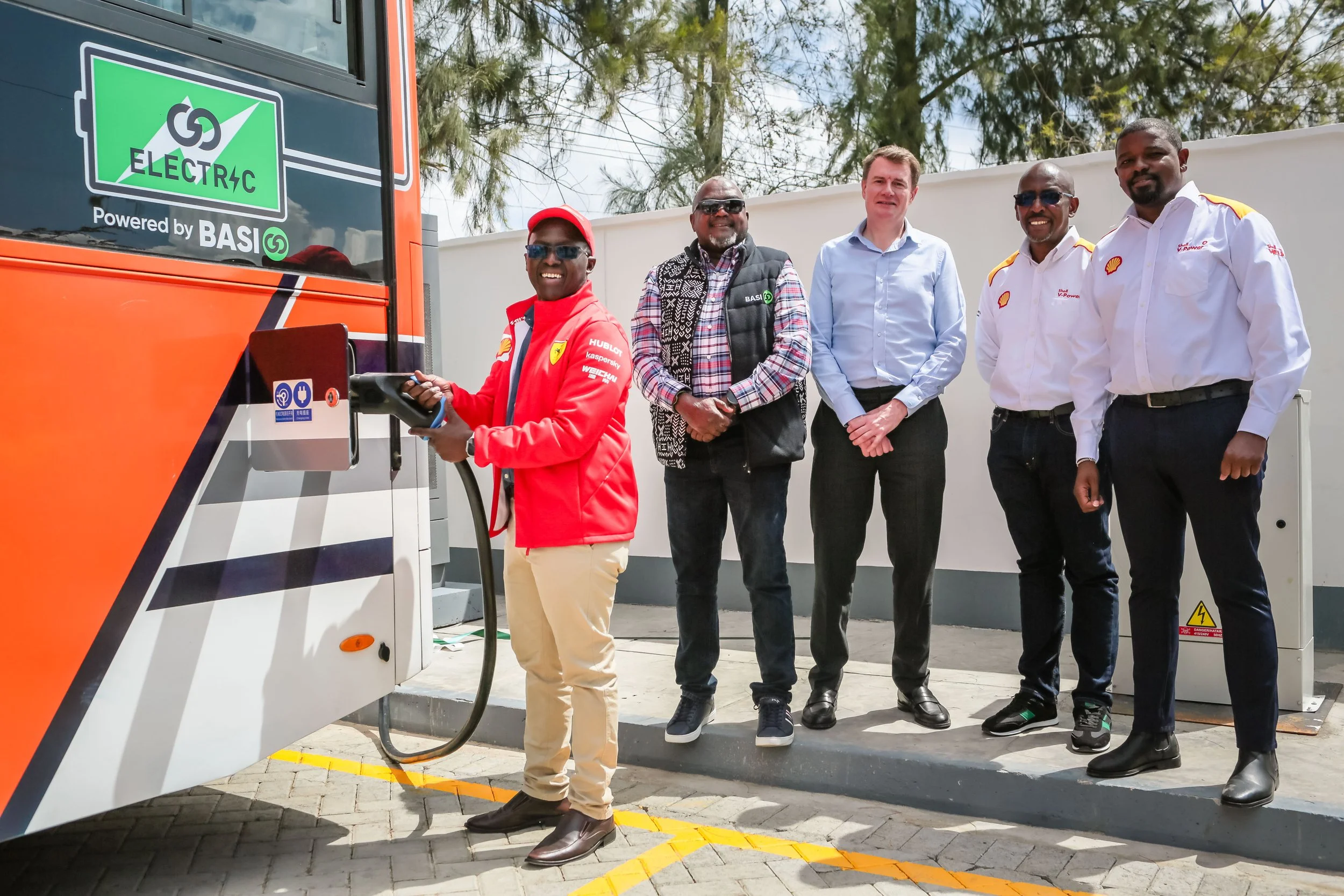 BasiGo expands charging infrastructure with a new station at the revamped Shell Athi River service station.