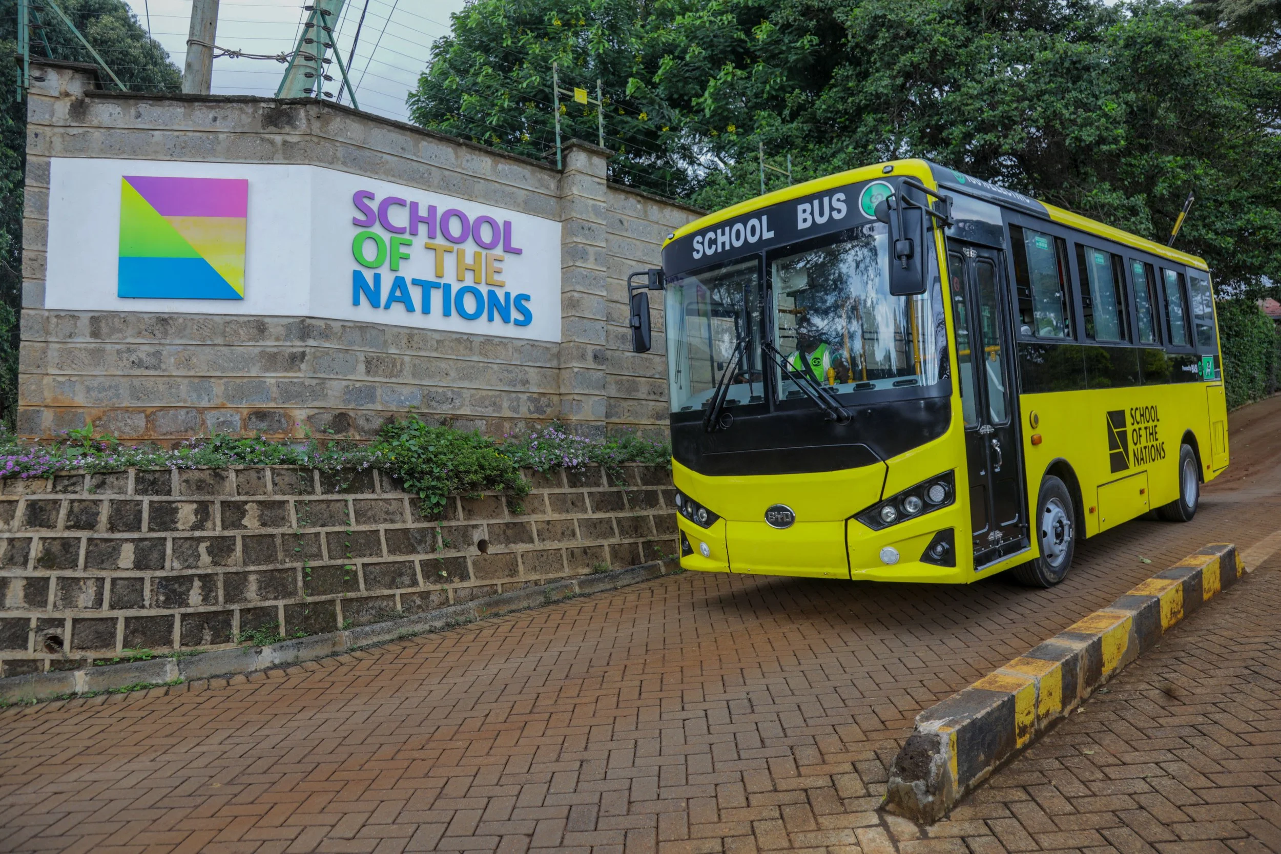 School of the Nations acquires Electric School Buses from BasiGo, making it the first school in Kenya to transition to Electric Mobility
