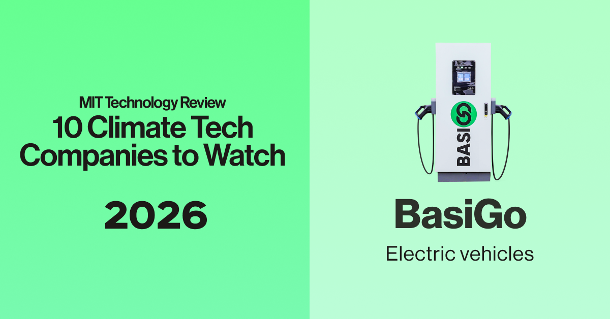BasiGo named to MIT Technology Review's 2026 Climate Tech Companies to Watch, the only African company on this year's list