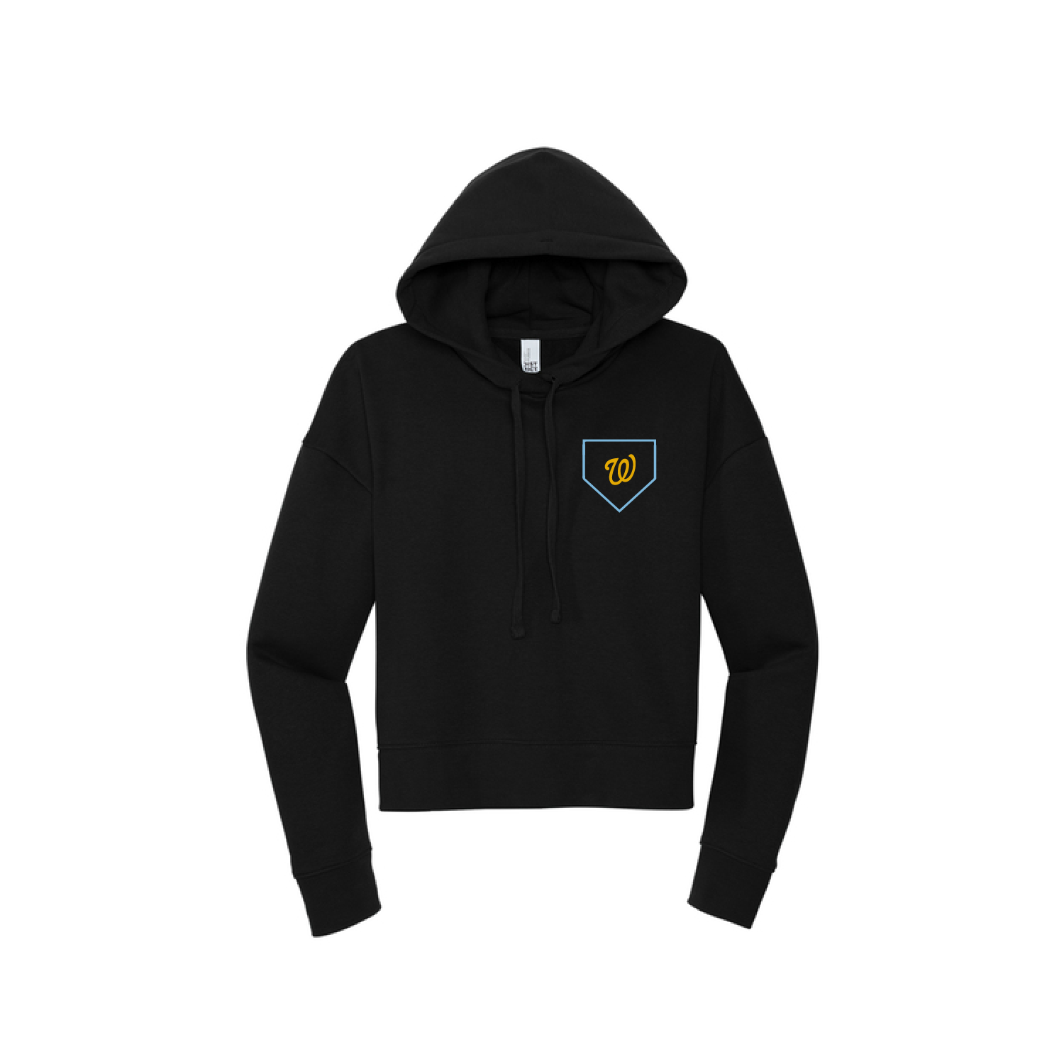Homeplate Crop Hoodie